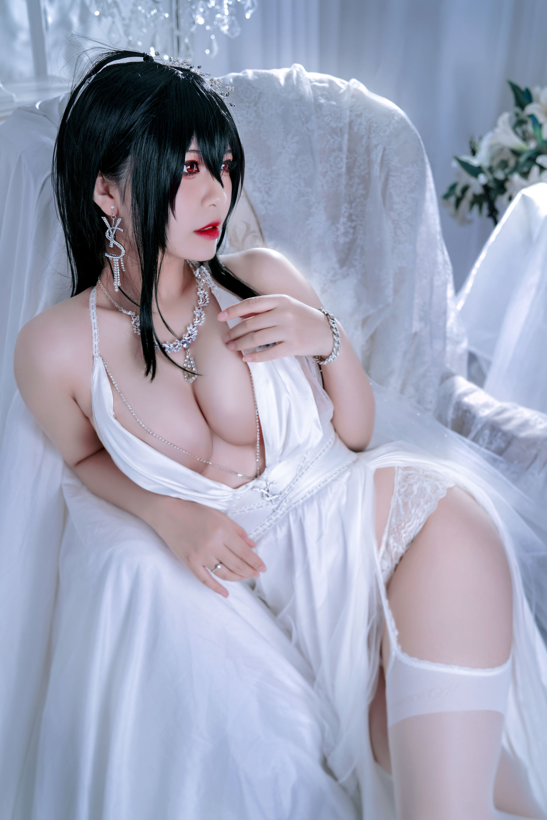 [福利COS] 半半子 - 大凤花嫁
