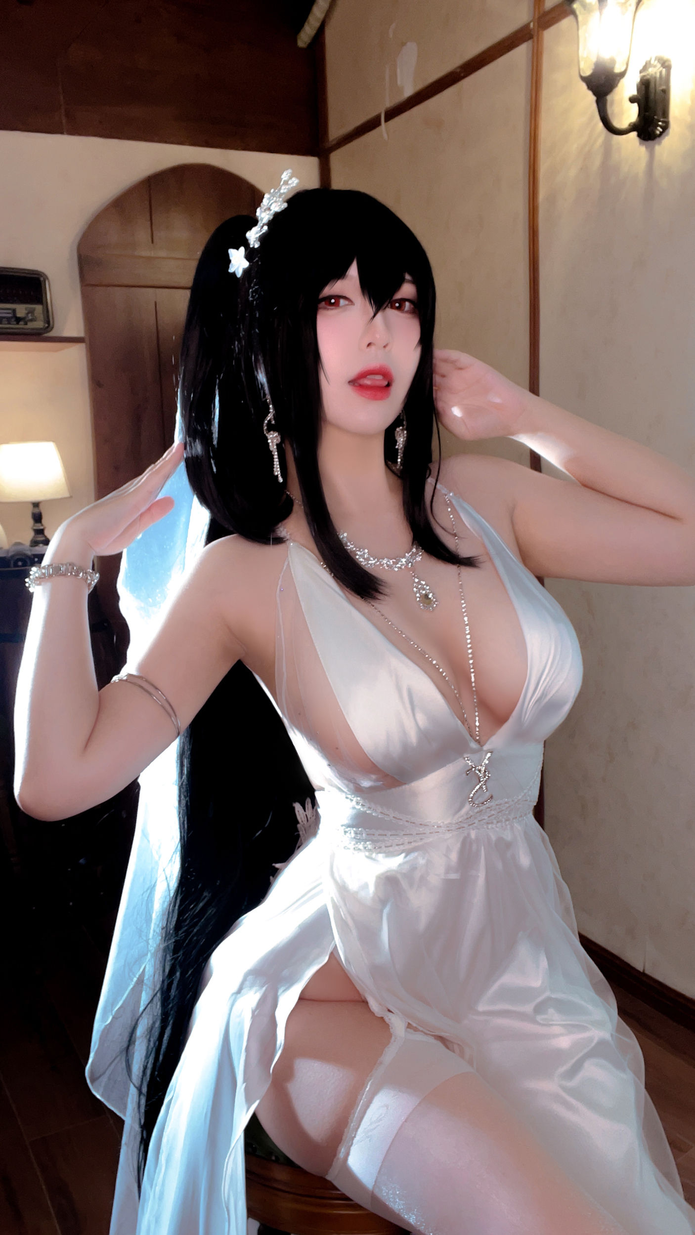 [福利COS] 半半子 - 大凤花嫁