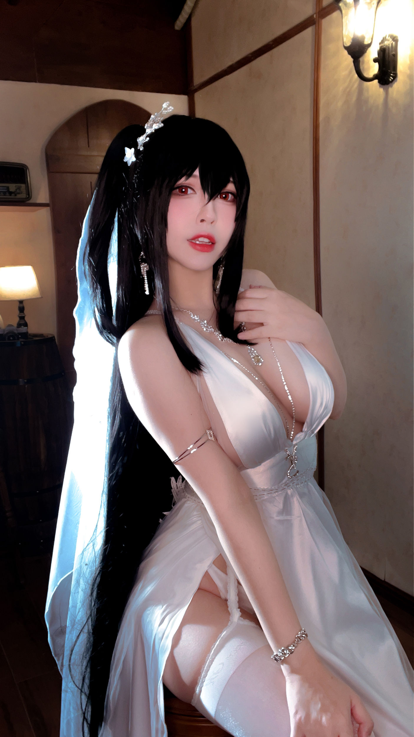 [福利COS] 半半子 - 大凤花嫁