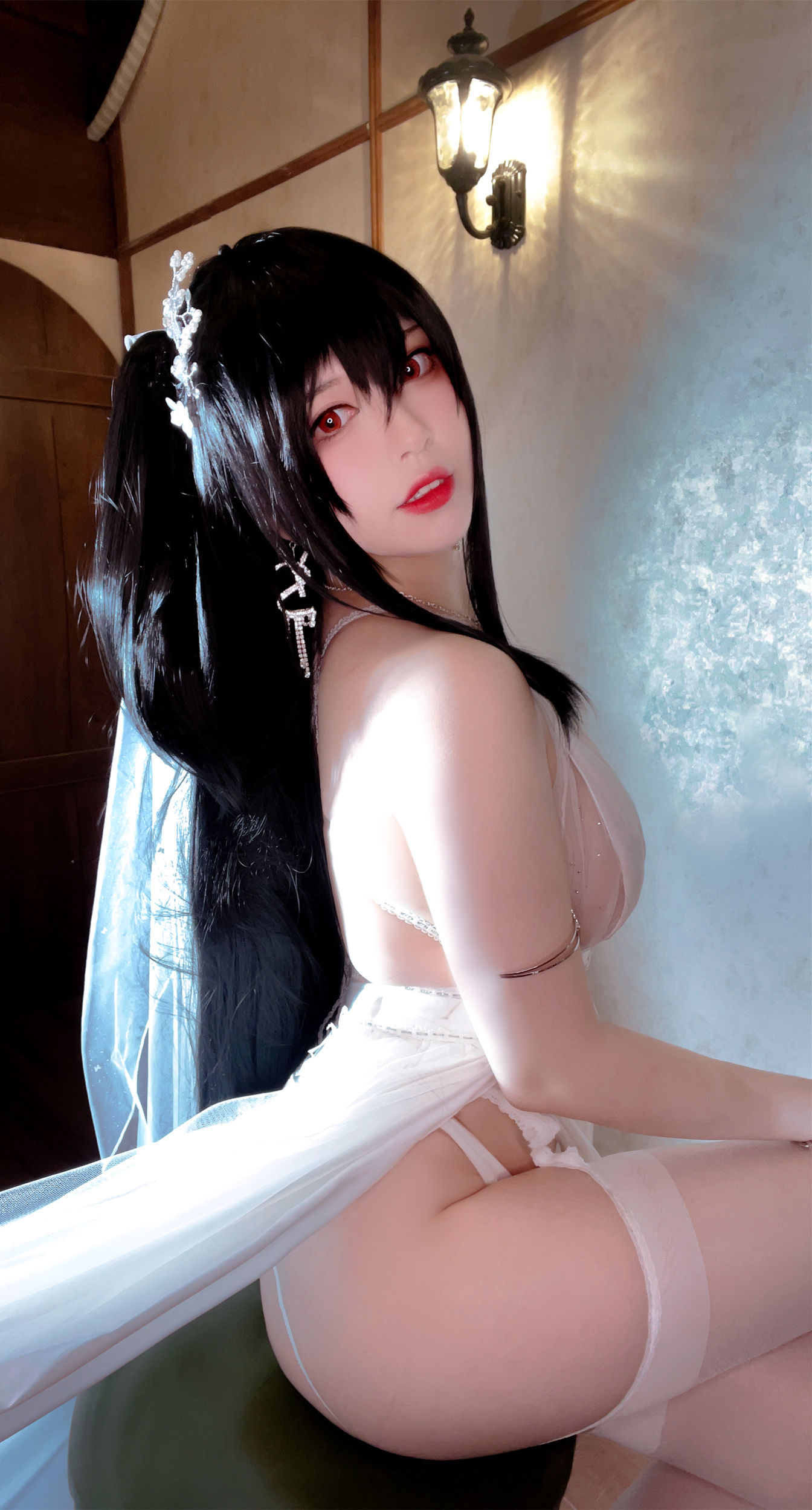[福利COS] 半半子 - 大凤花嫁