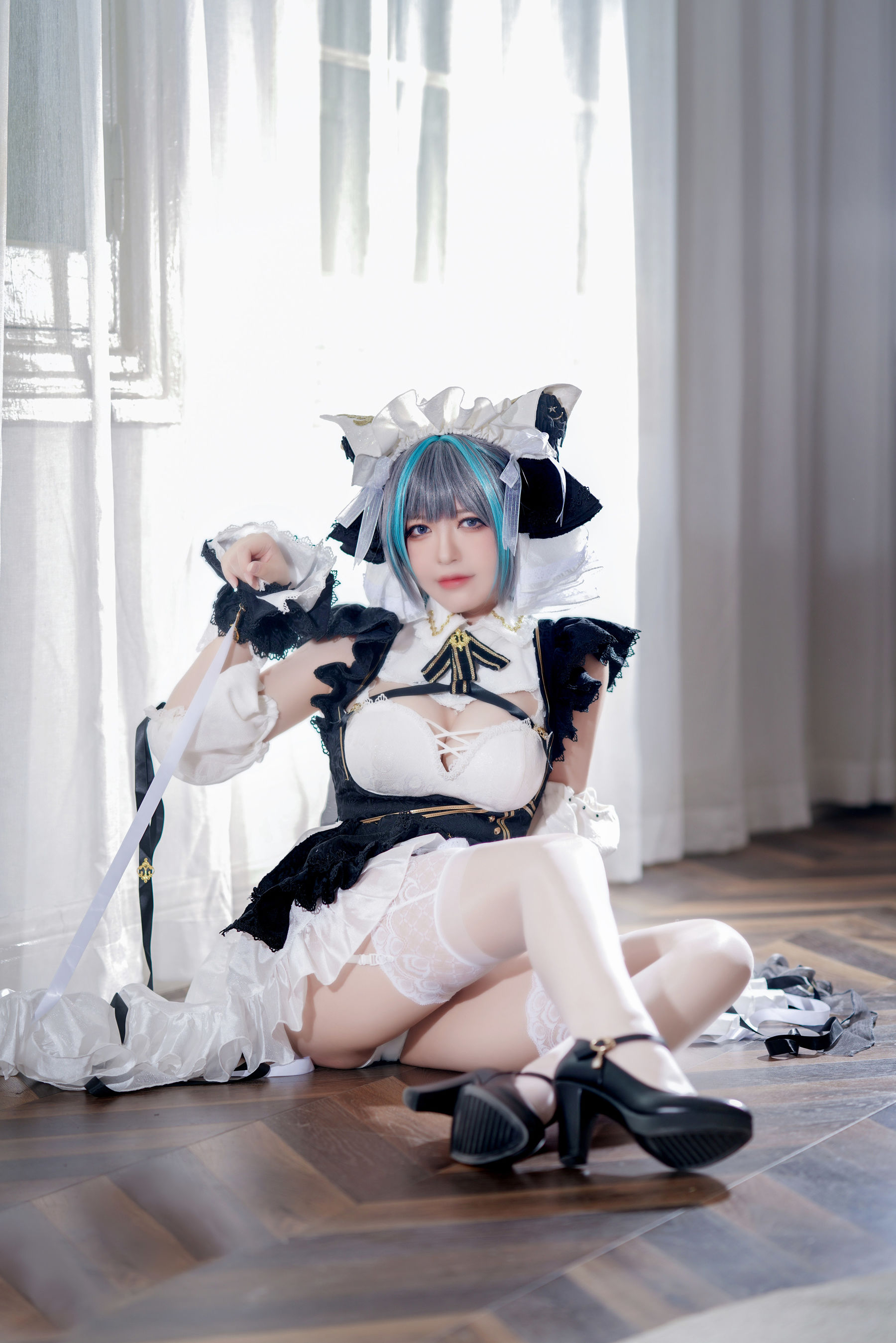 [福利COS] 半半子 - 柴郡