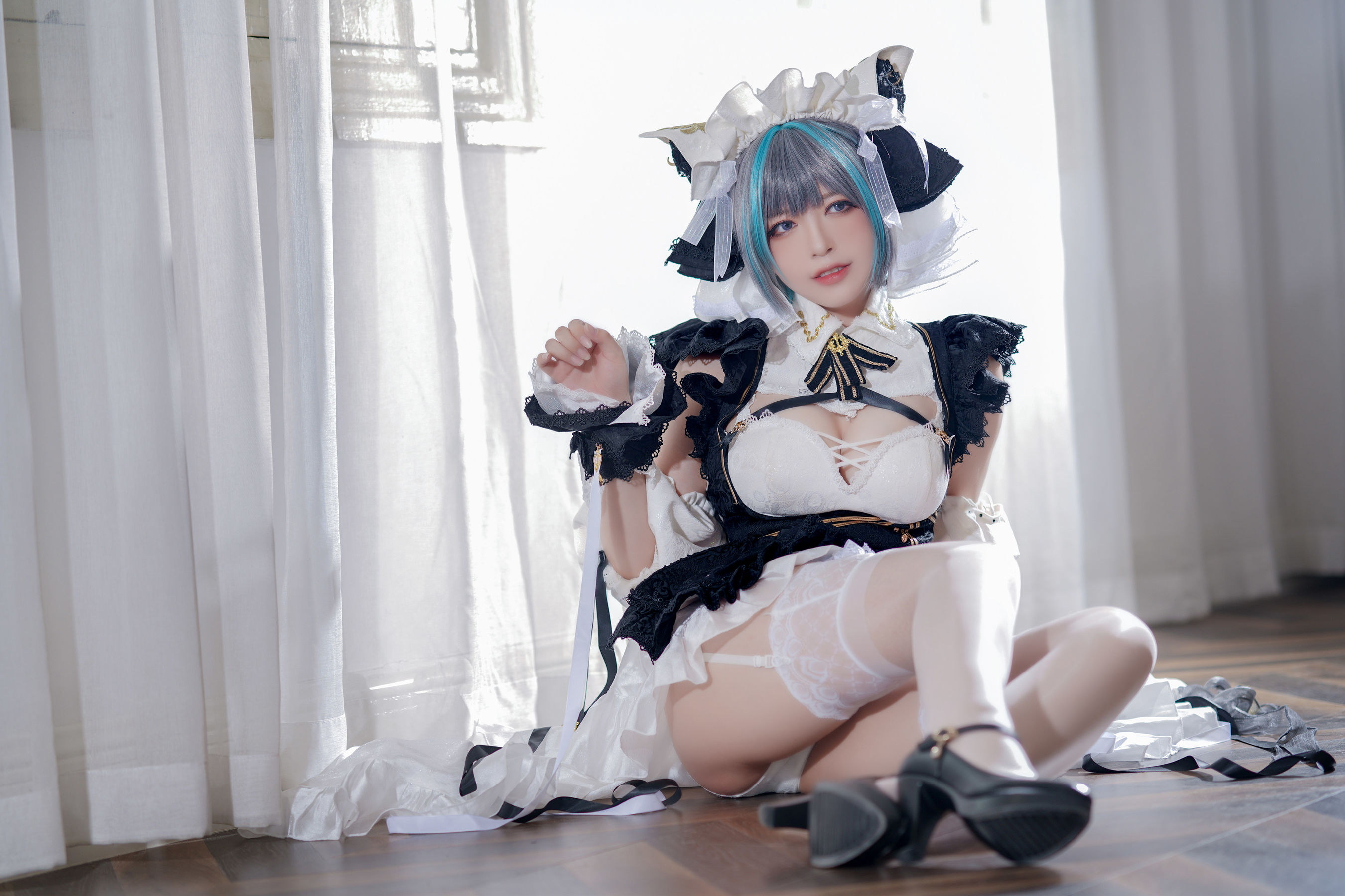 [福利COS] 半半子 - 柴郡