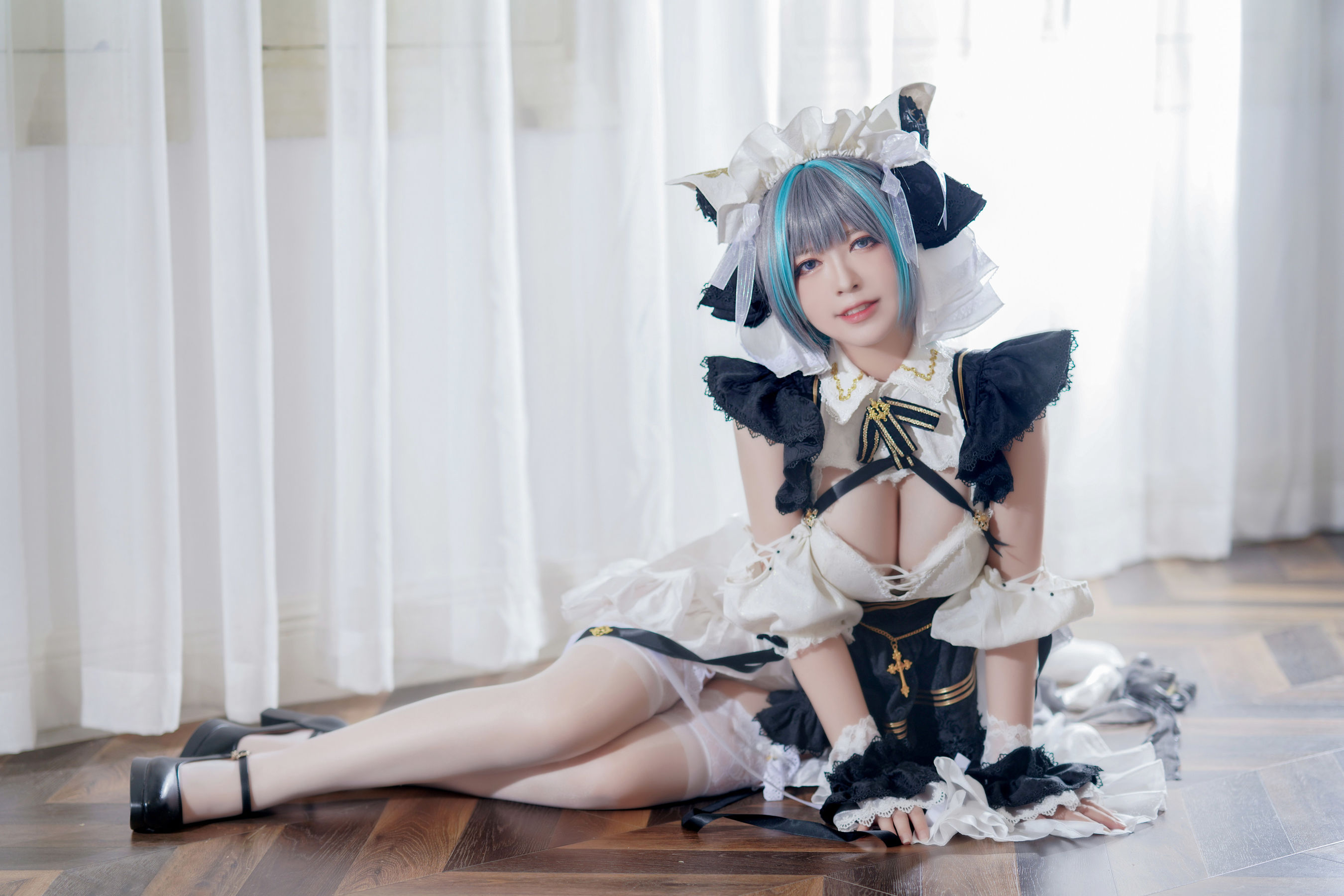 [福利COS] 半半子 - 柴郡