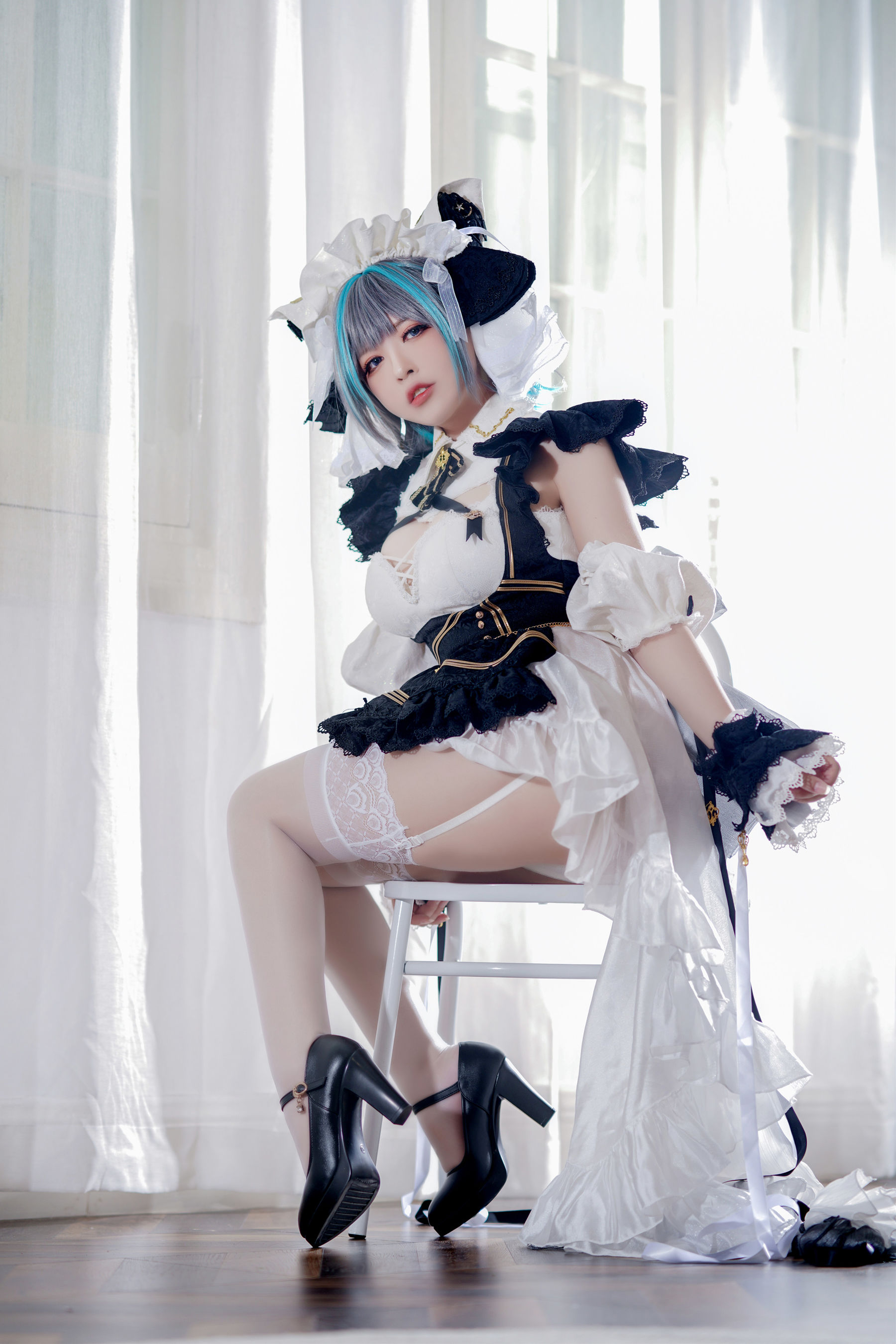 [福利COS] 半半子 - 柴郡