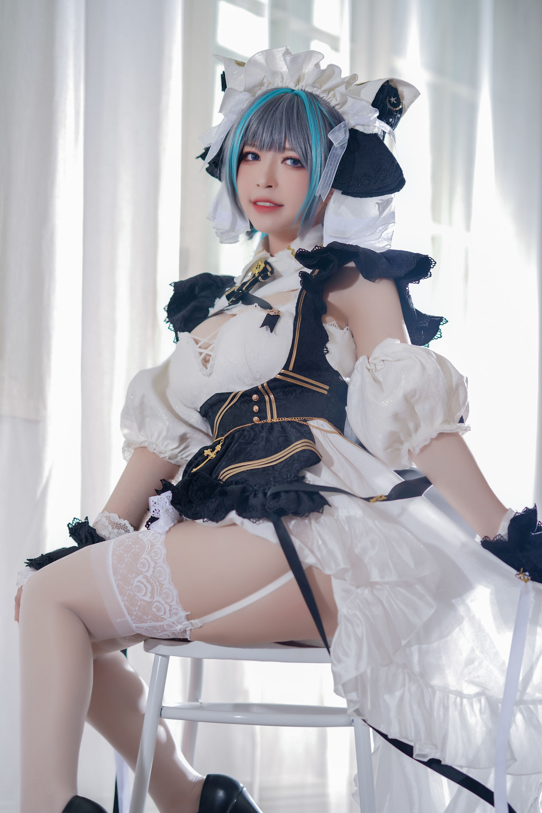 [福利COS] 半半子 - 柴郡