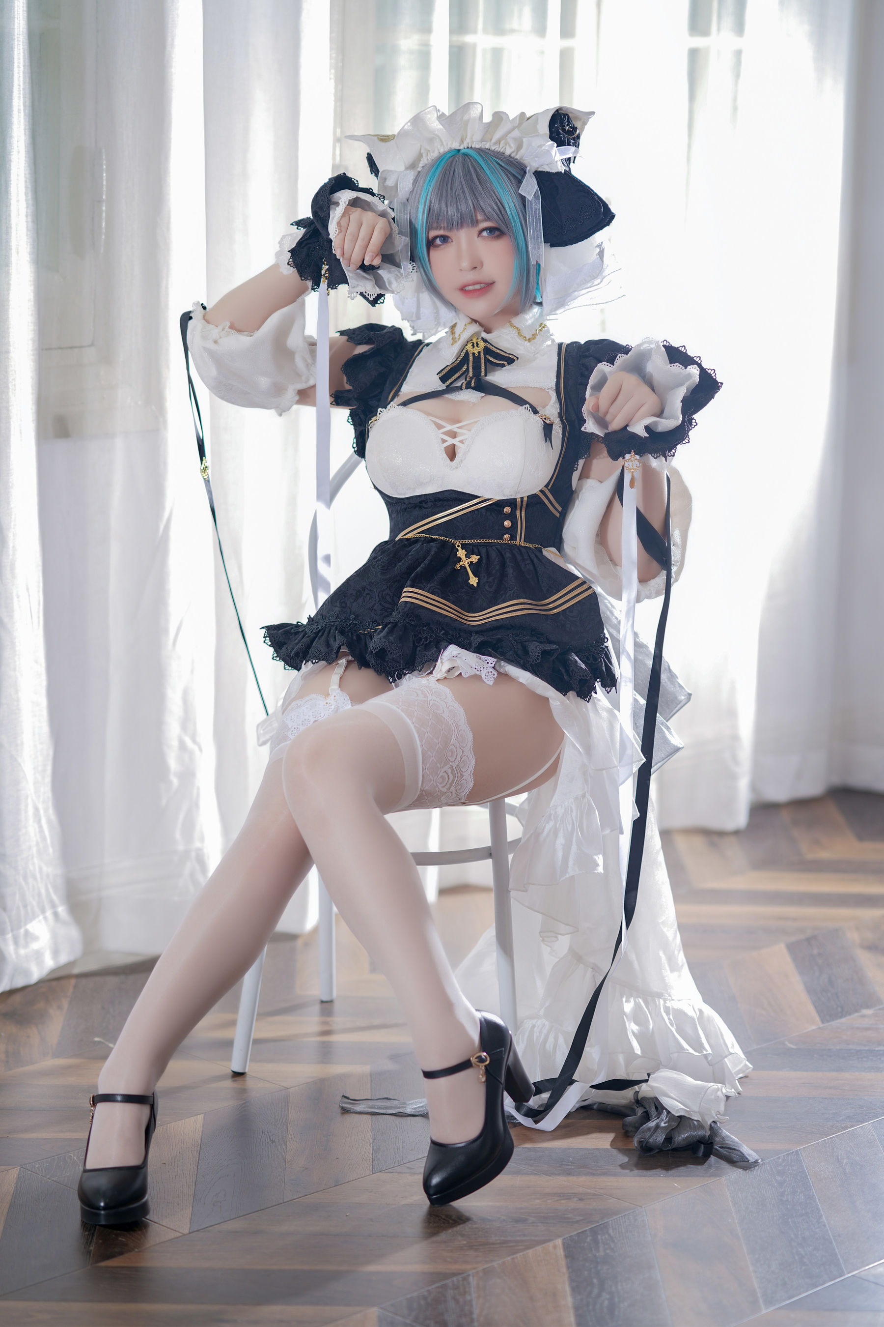 [福利COS] 半半子 - 柴郡