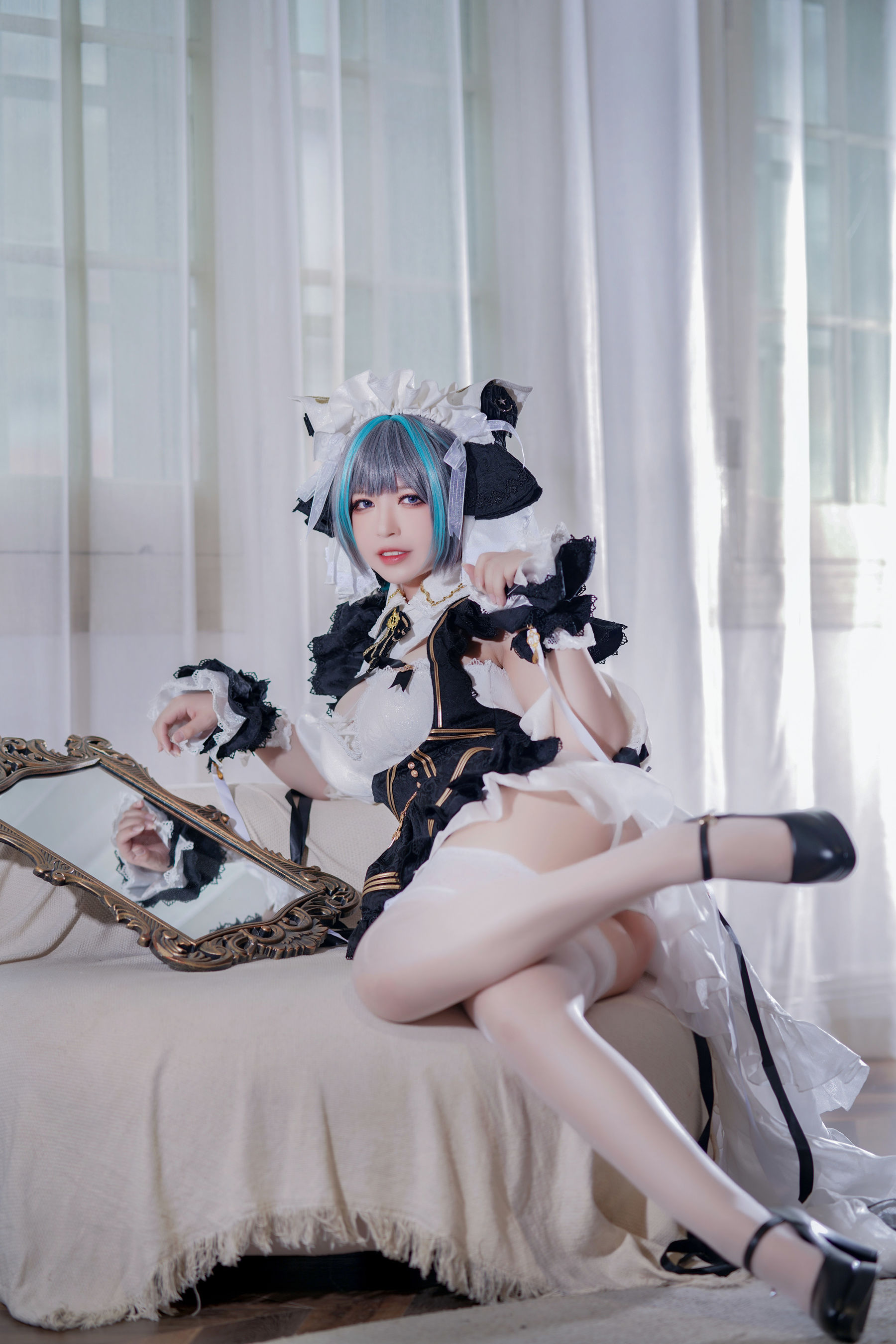 [福利COS] 半半子 - 柴郡