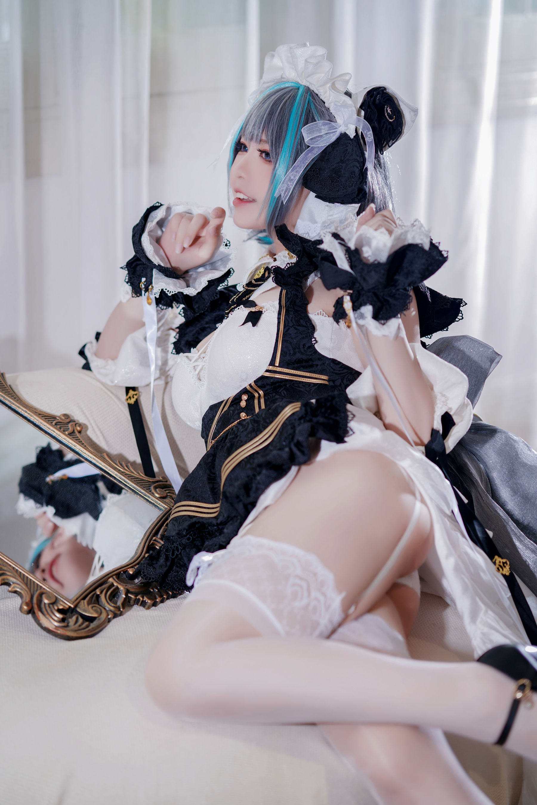[福利COS] 半半子 - 柴郡