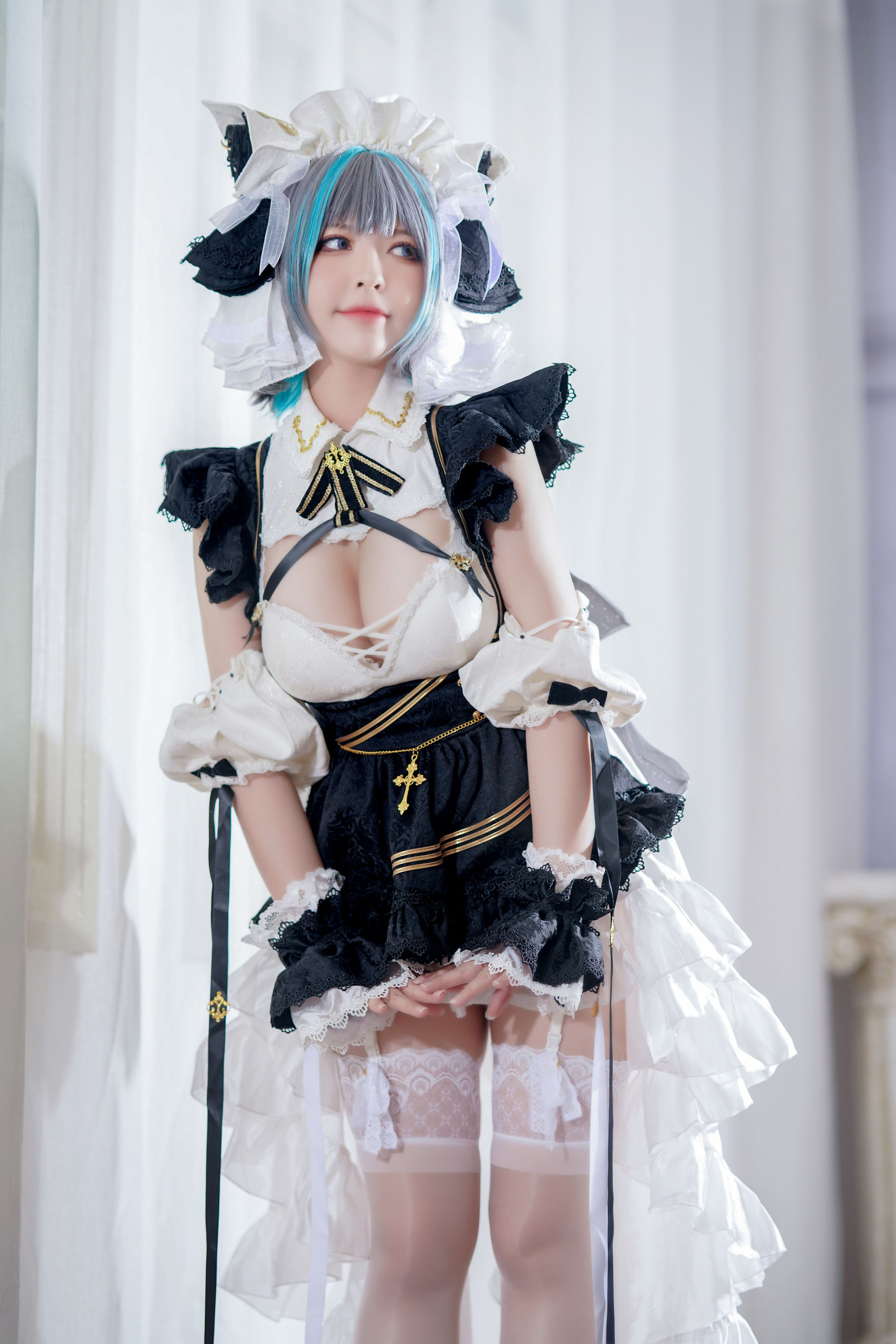 [福利COS] 半半子 - 柴郡