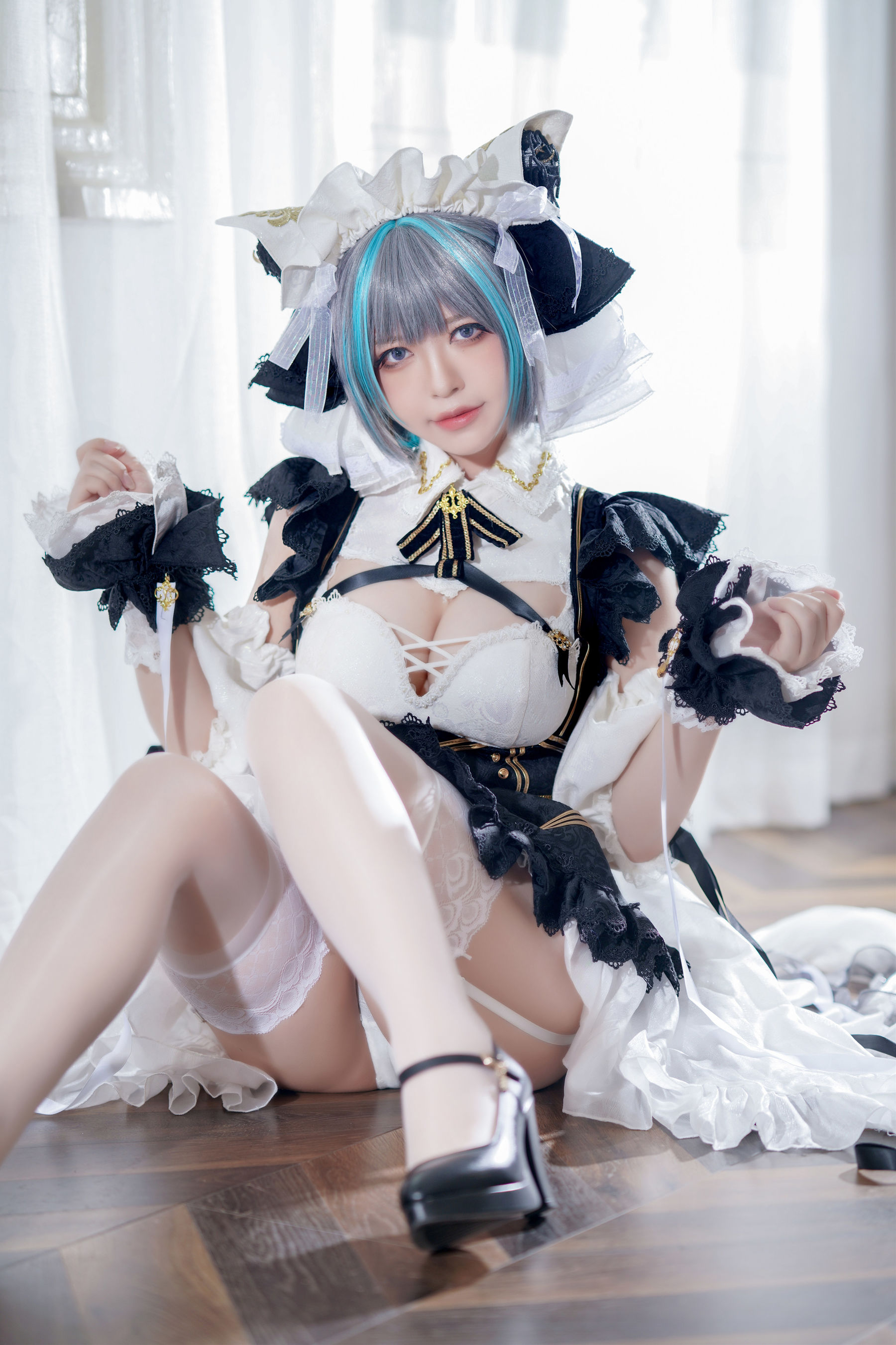 [福利COS] 半半子 - 柴郡