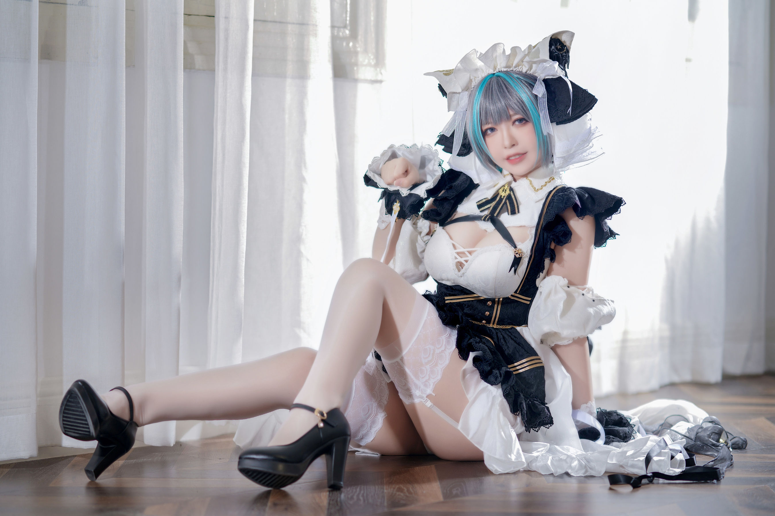 [福利COS] 半半子 - 柴郡