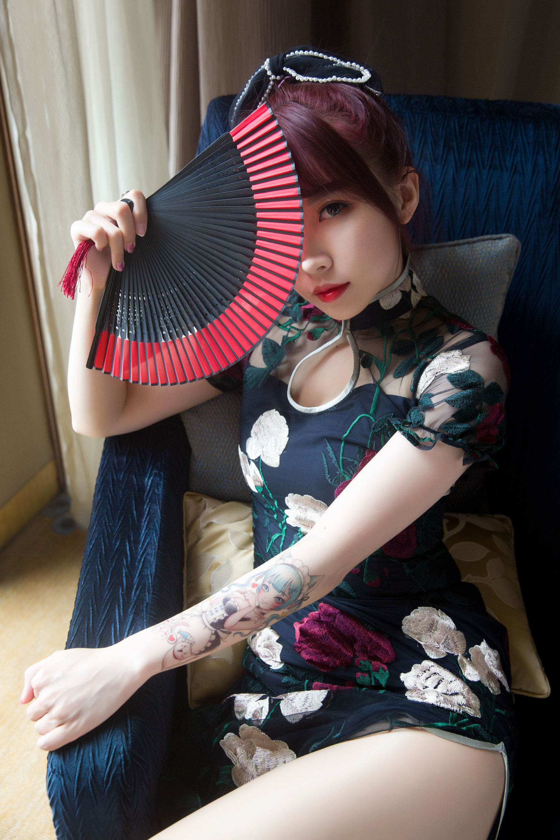 [福利COS] 斗鱼主播小女巫露娜 - 烟影如画