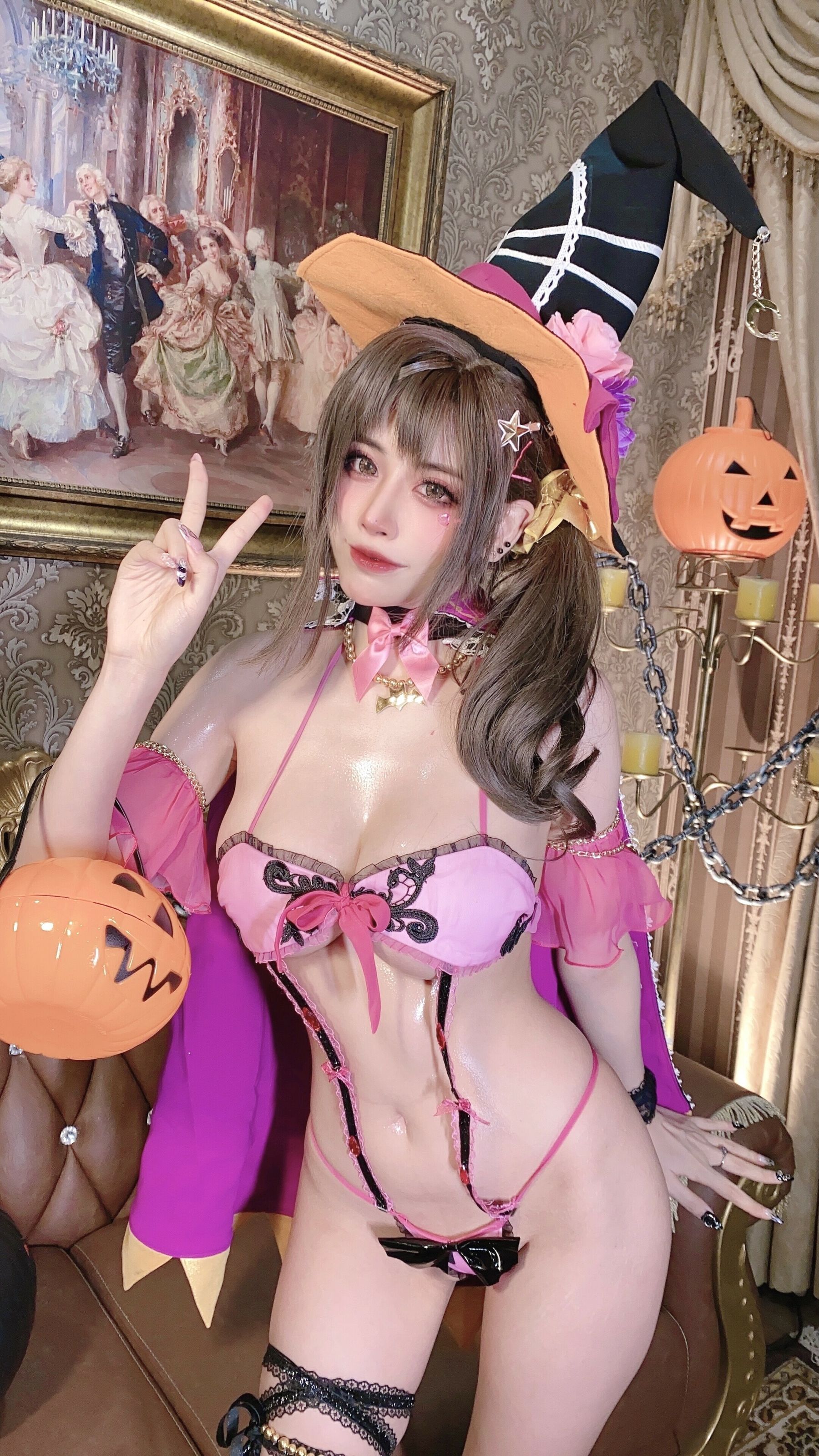 [福利COS] 日本性感萝莉Byoru - Misaki Charm Witch