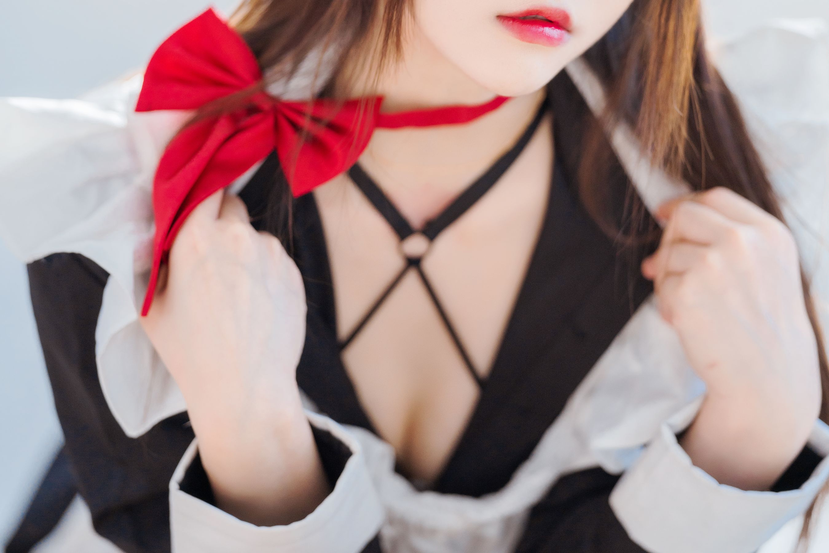 [福利COS] 桜桃喵 - 长裙妹抖