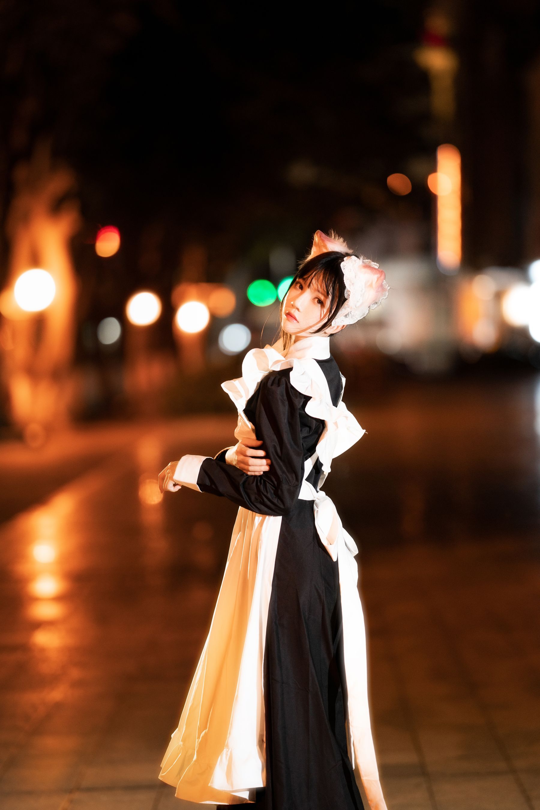 [福利COS] 桜桃喵 - 长裙妹抖