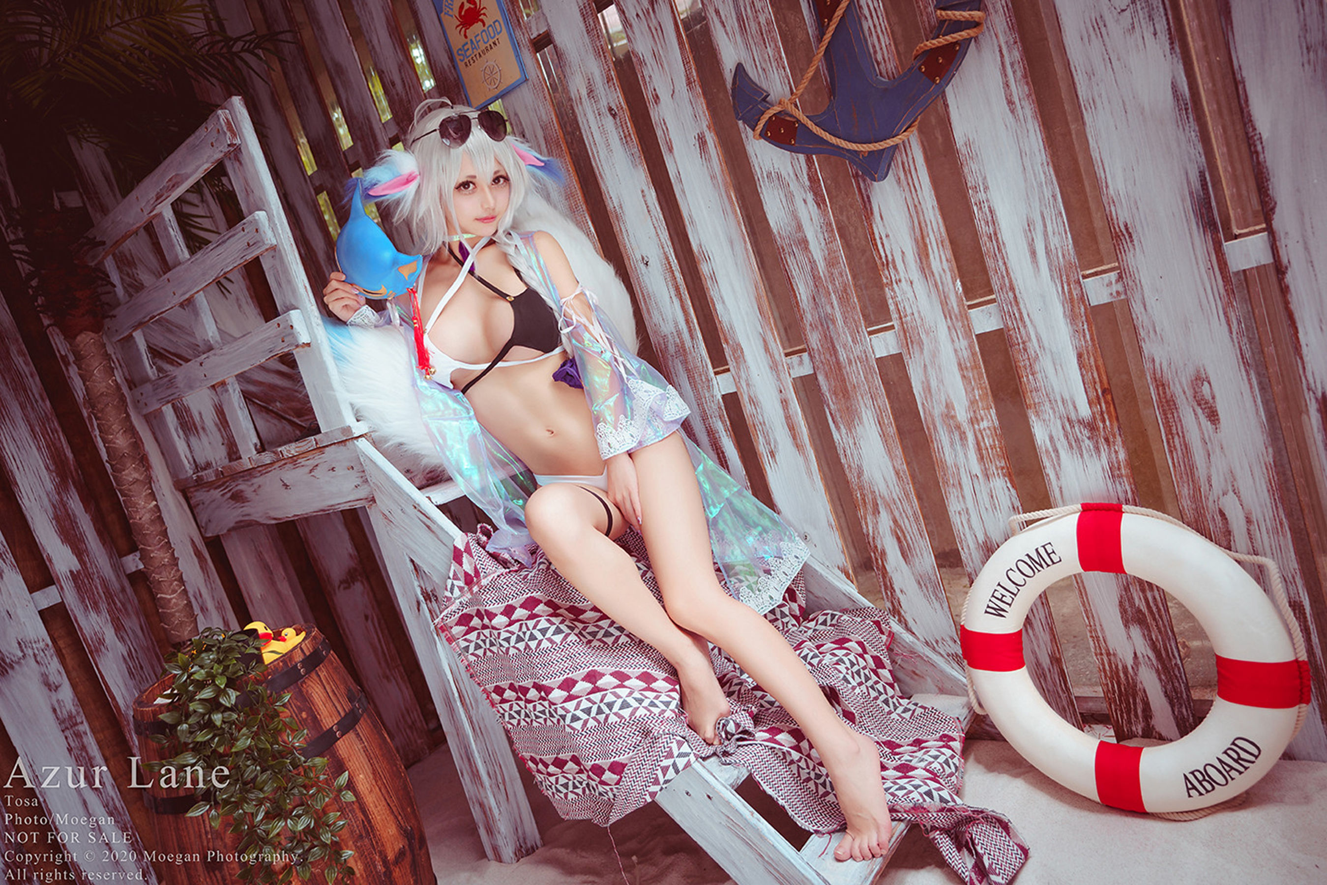 [福利COS] 沖田凜花Rinka - 土佐皮肤 鸣子小夏
