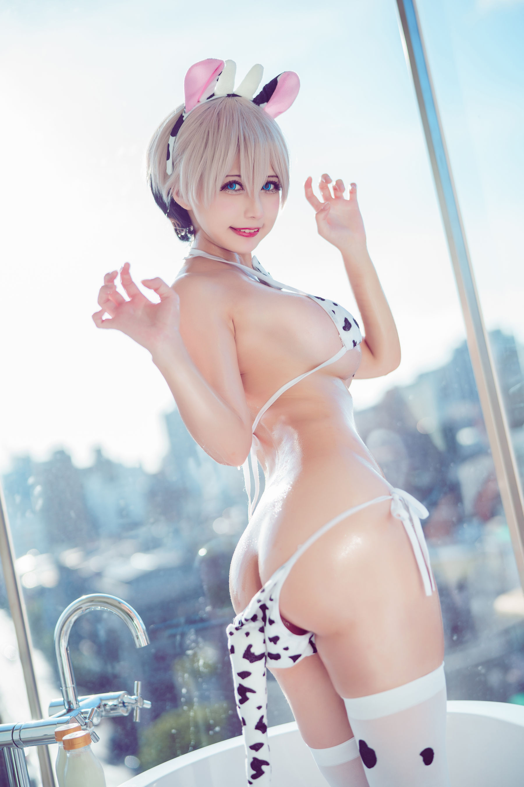 [福利COS] 沖田凜花Rinka - 宇崎花 [学姐，来玩ero游戏吧]