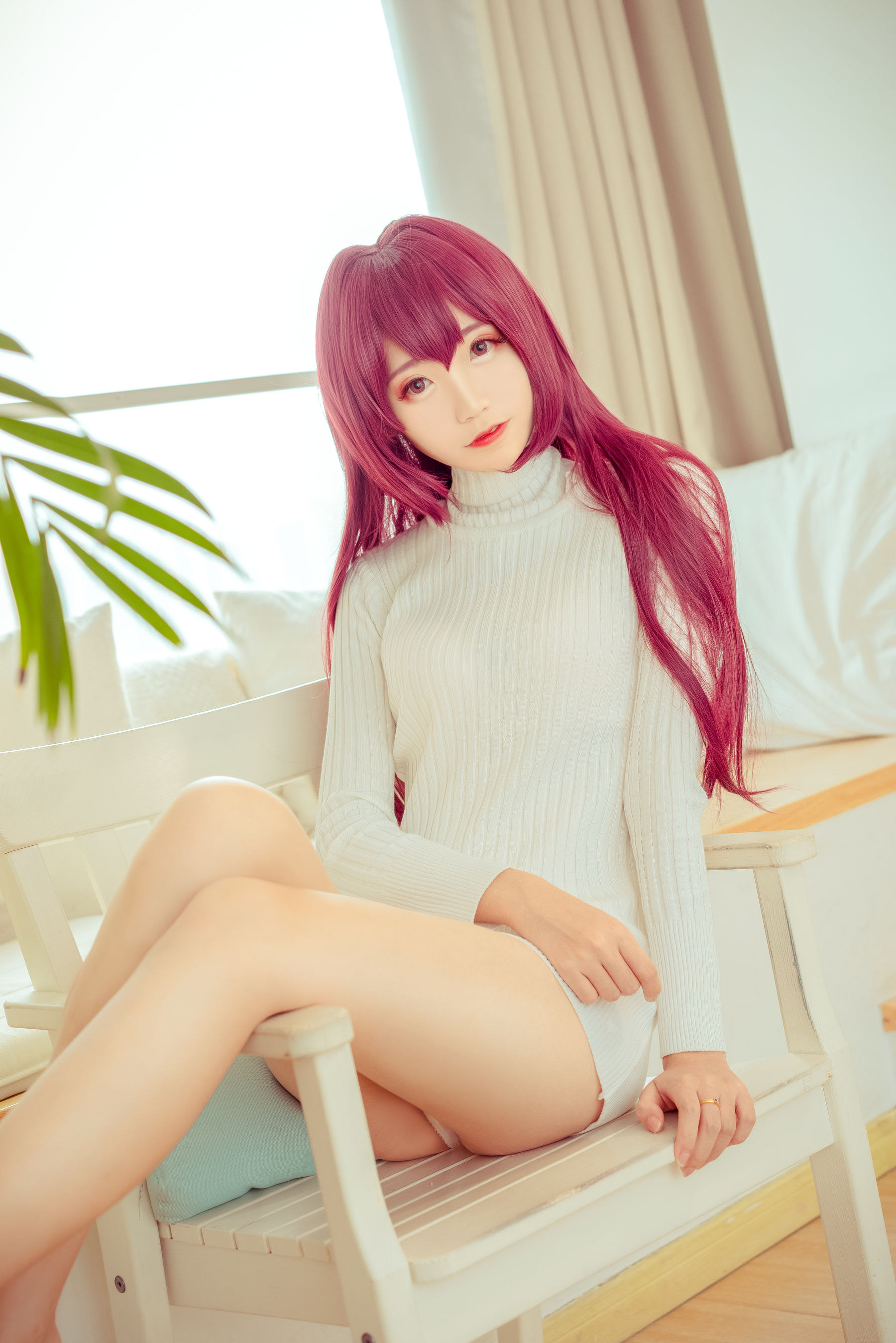 [福利COS] 然理理 - 斯卡哈毛衣