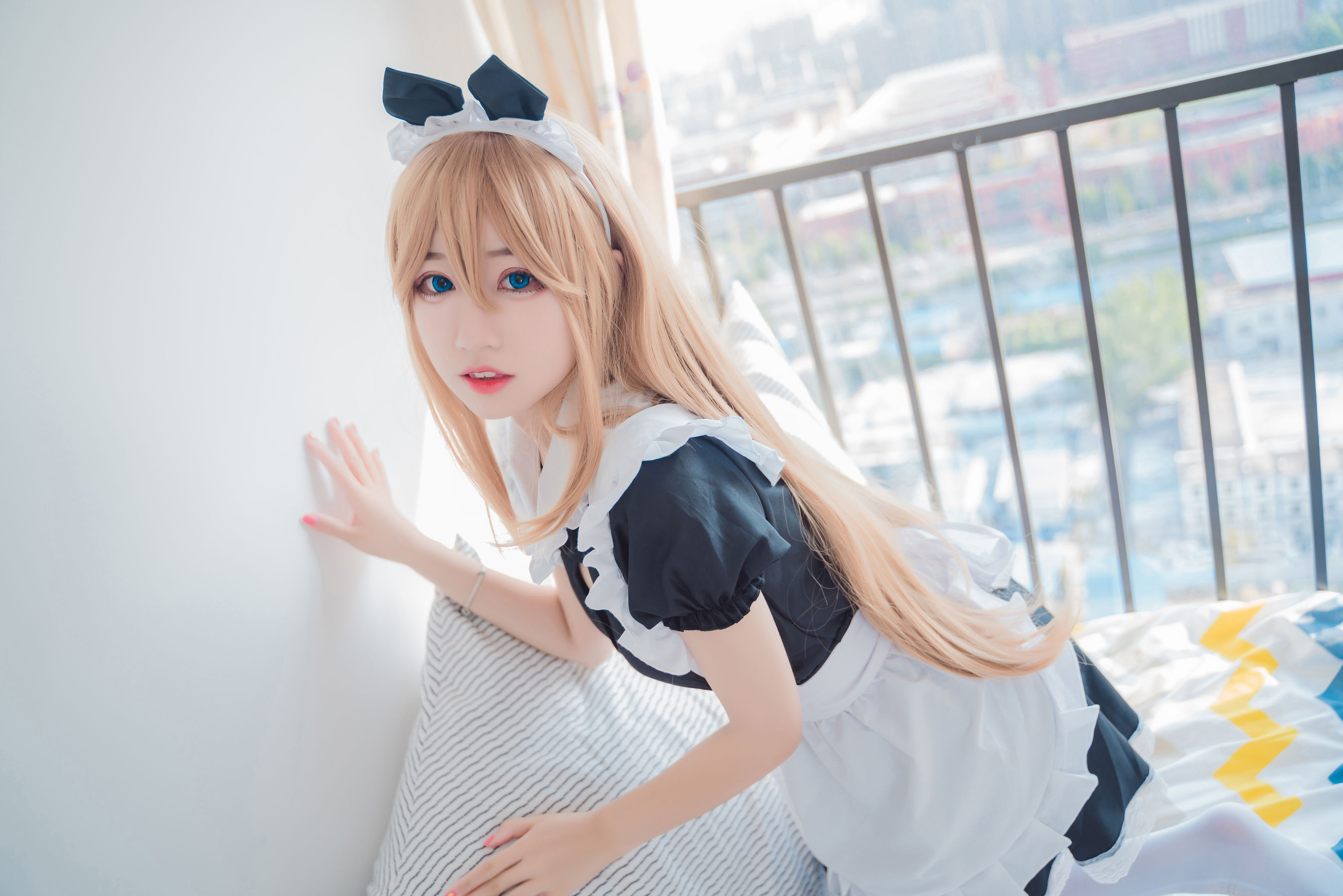 [福利COS] 猫君君MaoJun - 猫猫的女仆装