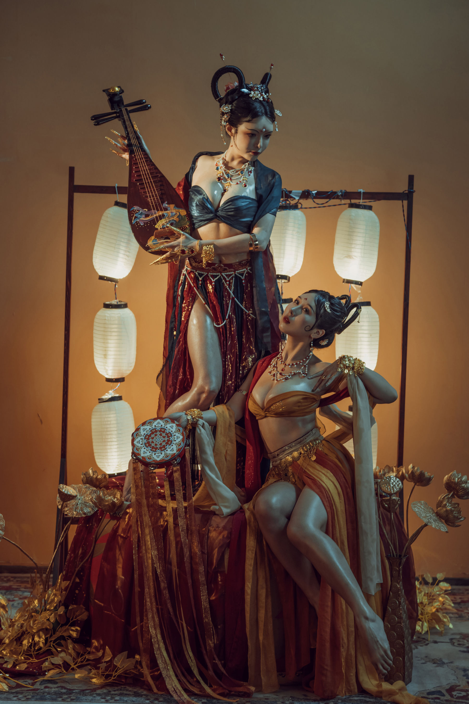 [福利COS] 秋和柯基(夏小秋秋秋) & 奶桃  - 红尘梦