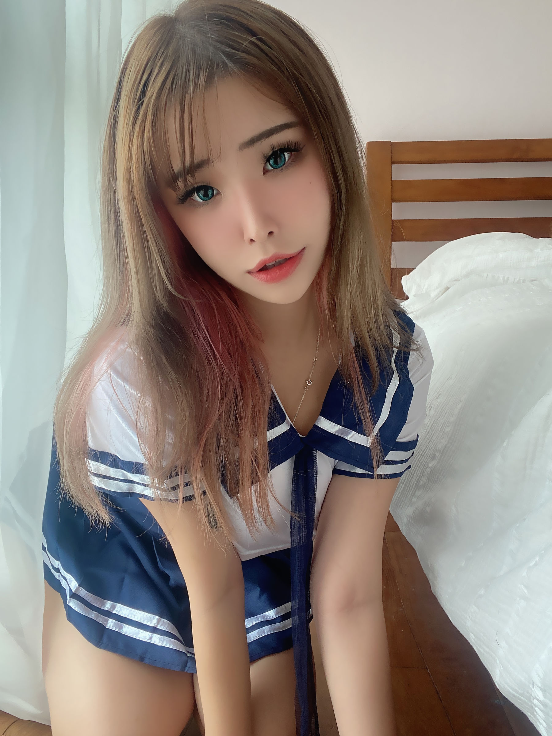 [福利COS] 花リリ(Plant Lily) - School Girl