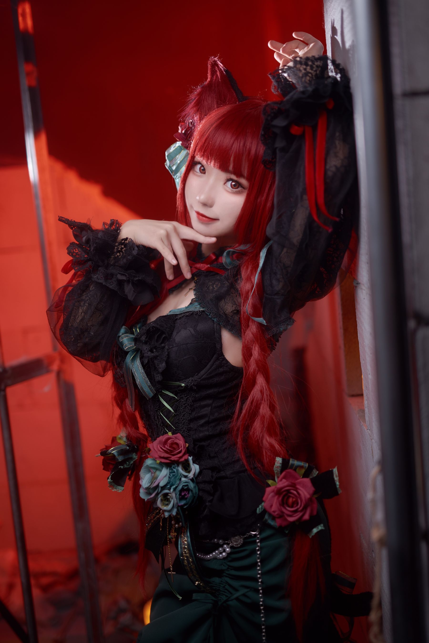 [福利COS] 花柒Hana - 火焰猫燐