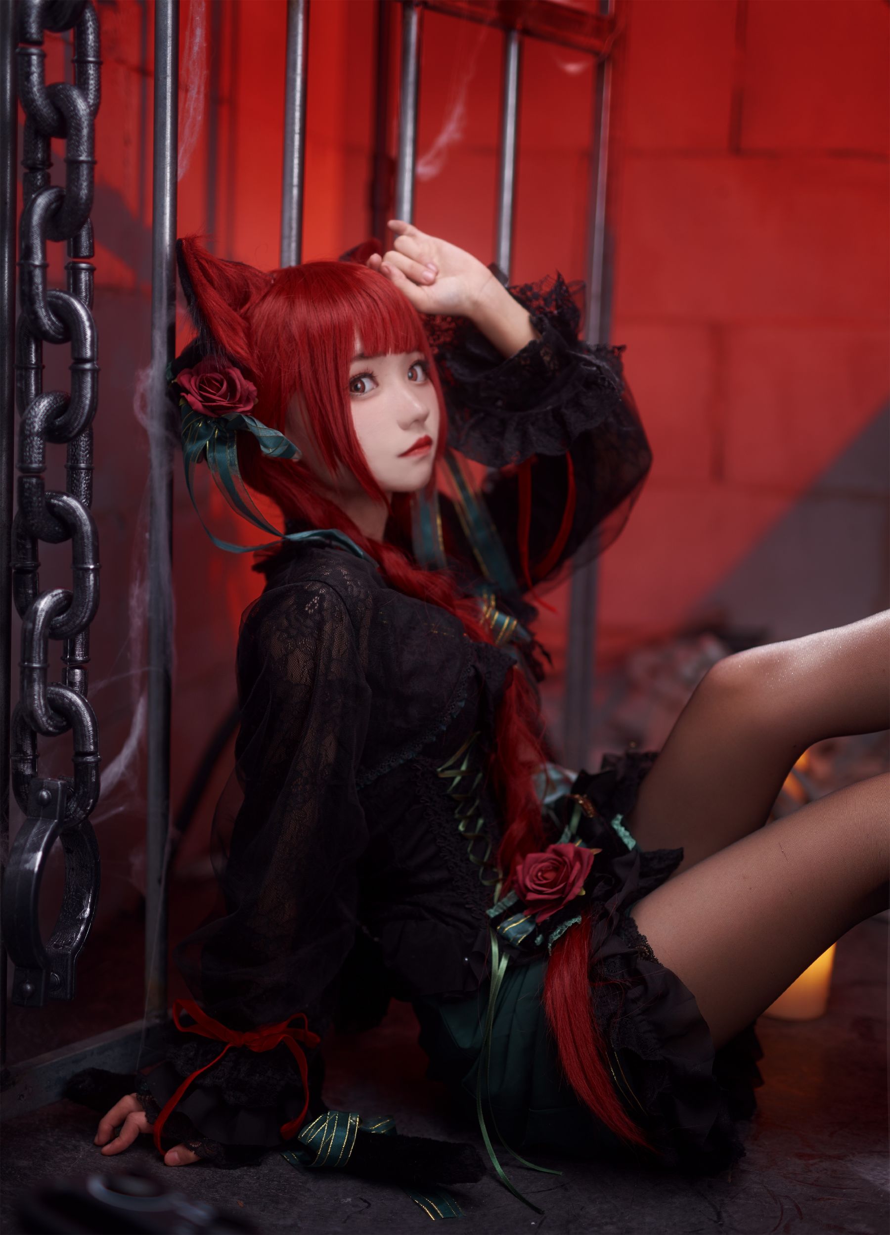 [福利COS] 花柒Hana - 火焰猫燐