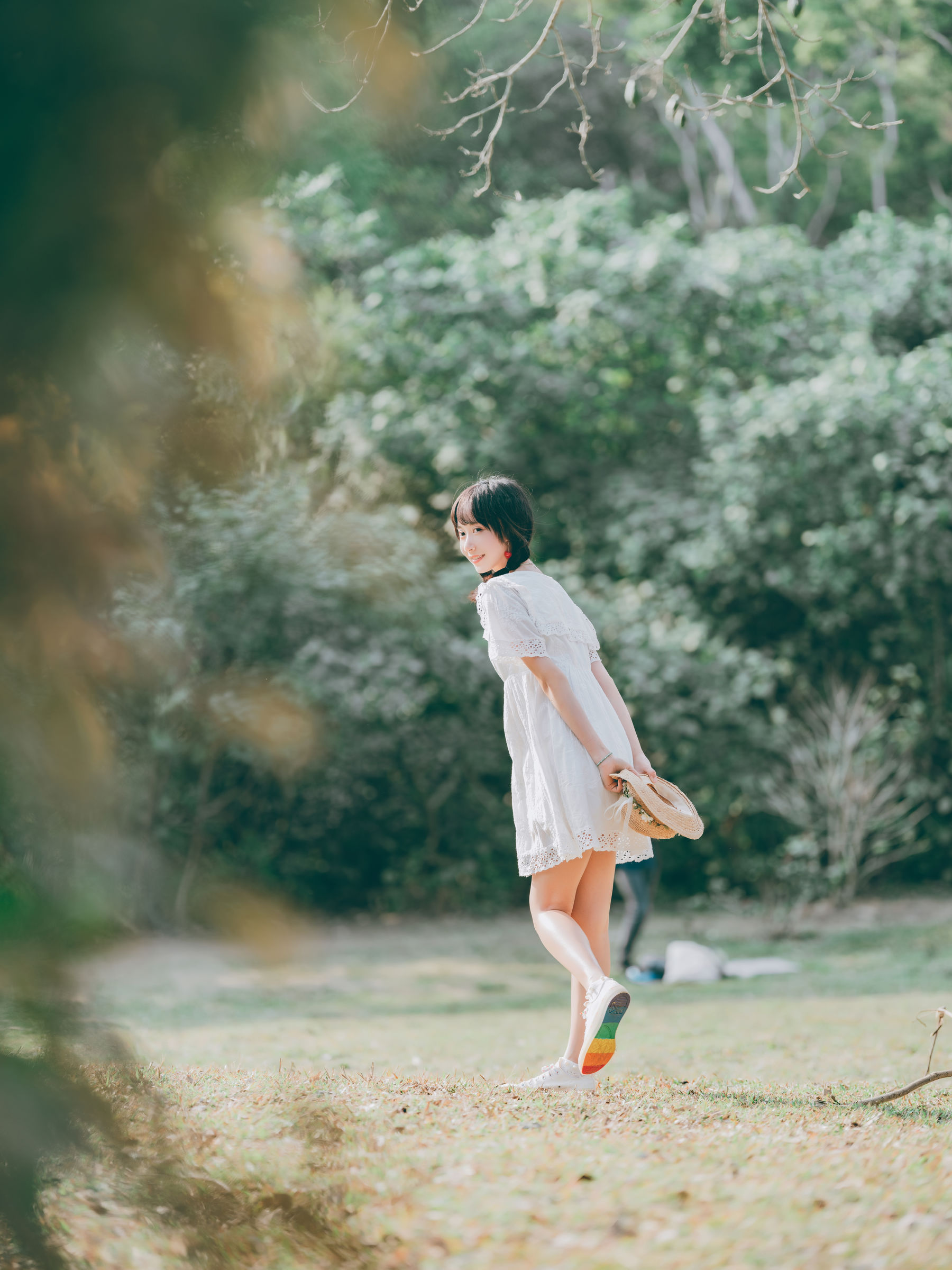 [福利COS] 萌系小姐姐木绵绵OwO - 夏日彩虹