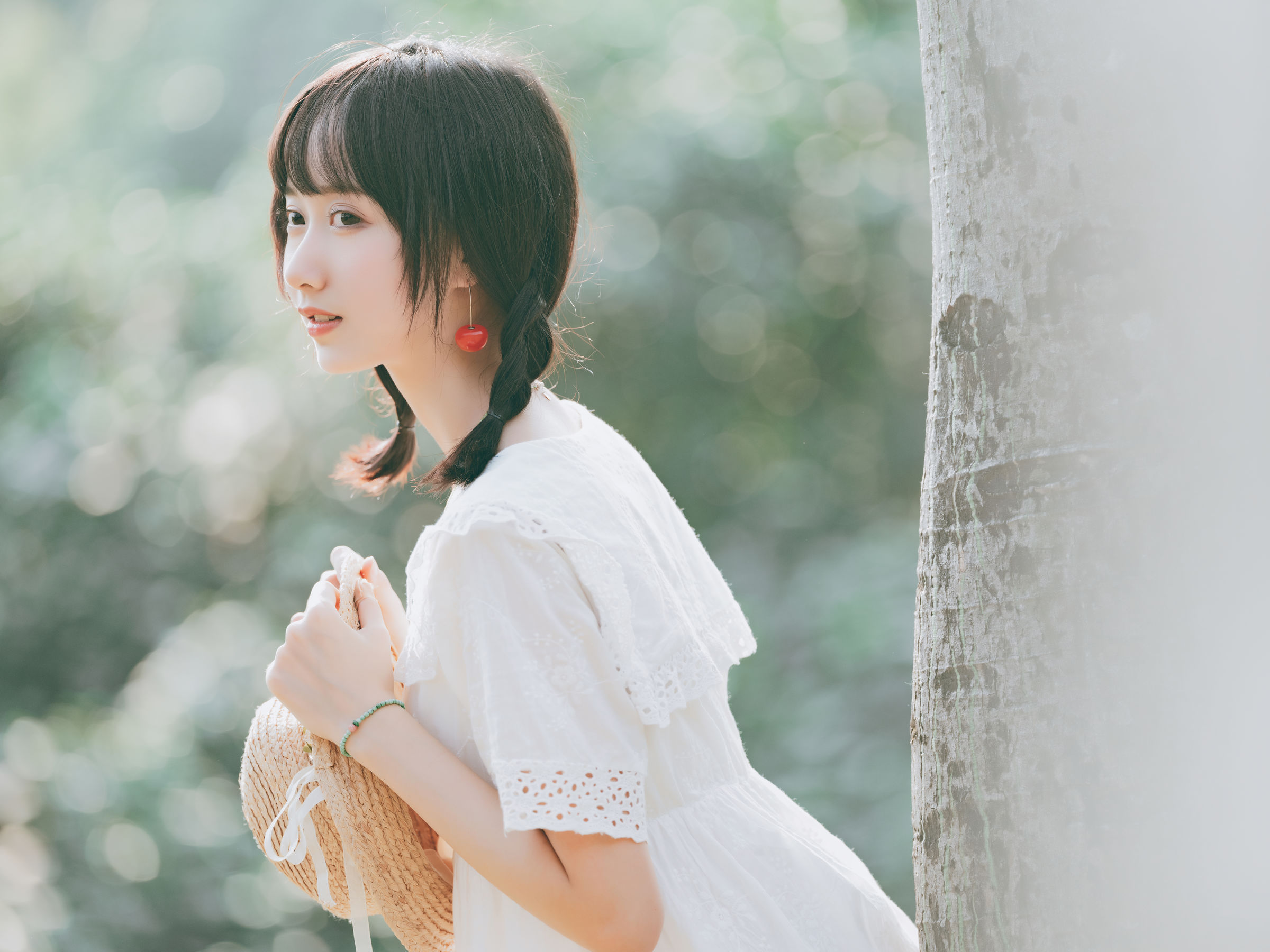 [福利COS] 萌系小姐姐木绵绵OwO - 夏日彩虹