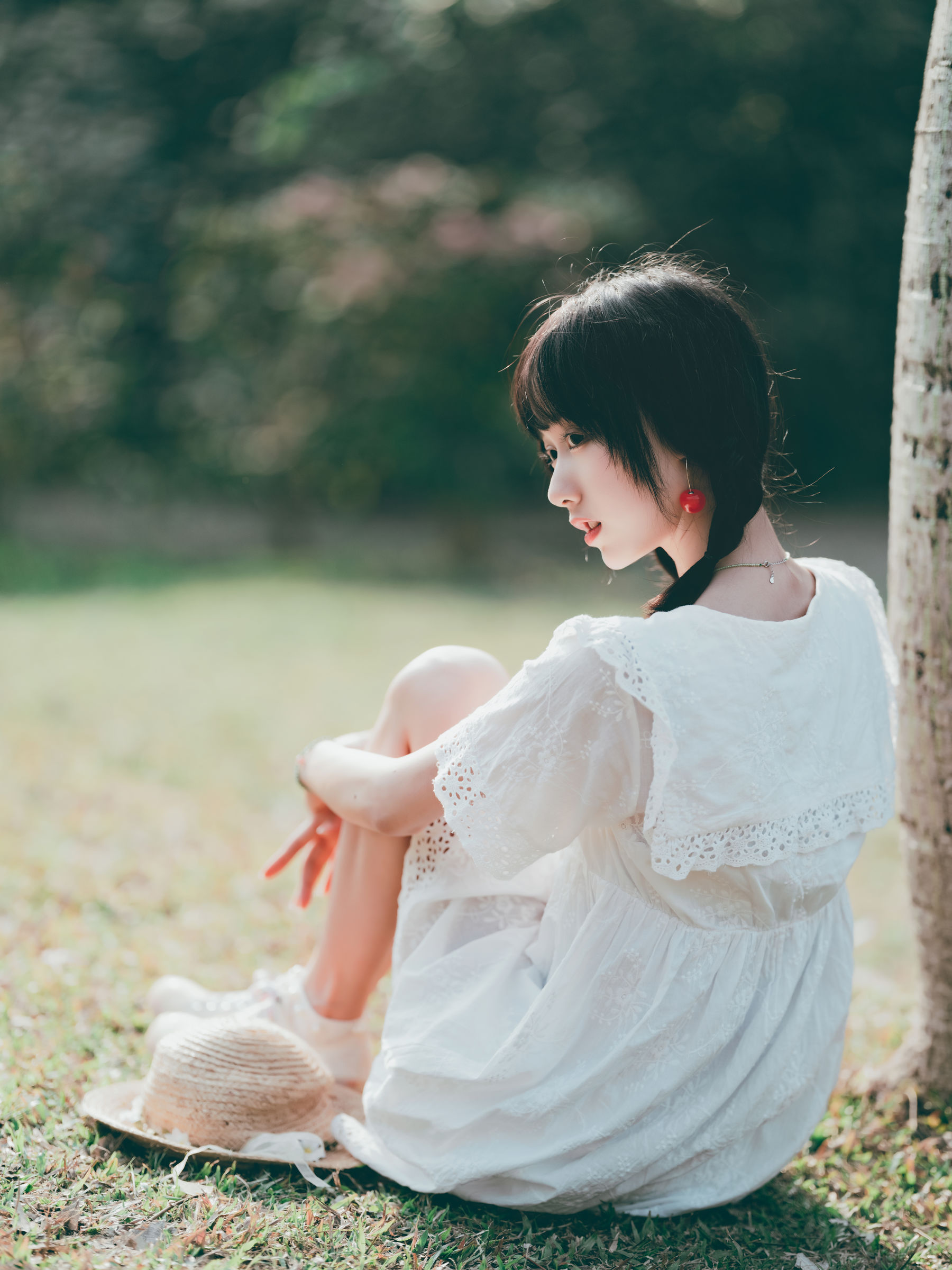 [福利COS] 萌系小姐姐木绵绵OwO - 夏日彩虹