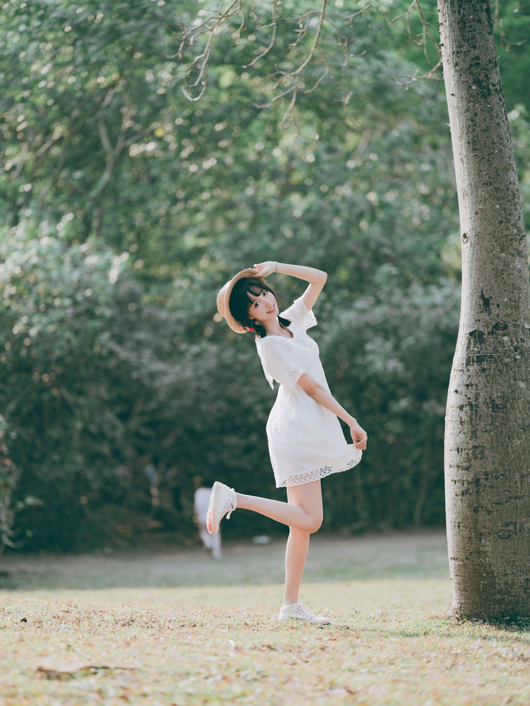 [福利COS] 萌系小姐姐木绵绵OwO - 夏日彩虹