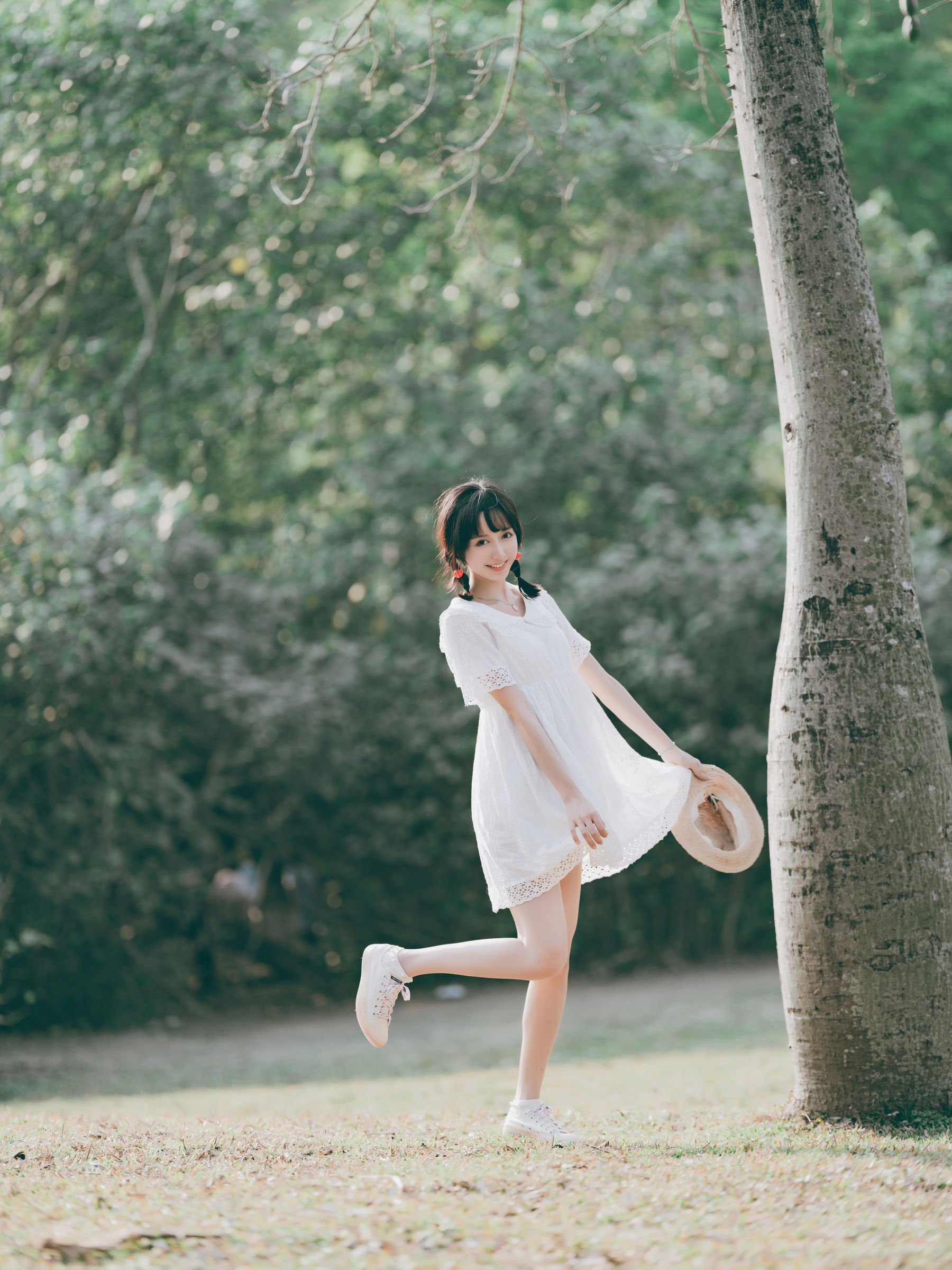 [福利COS] 萌系小姐姐木绵绵OwO - 夏日彩虹