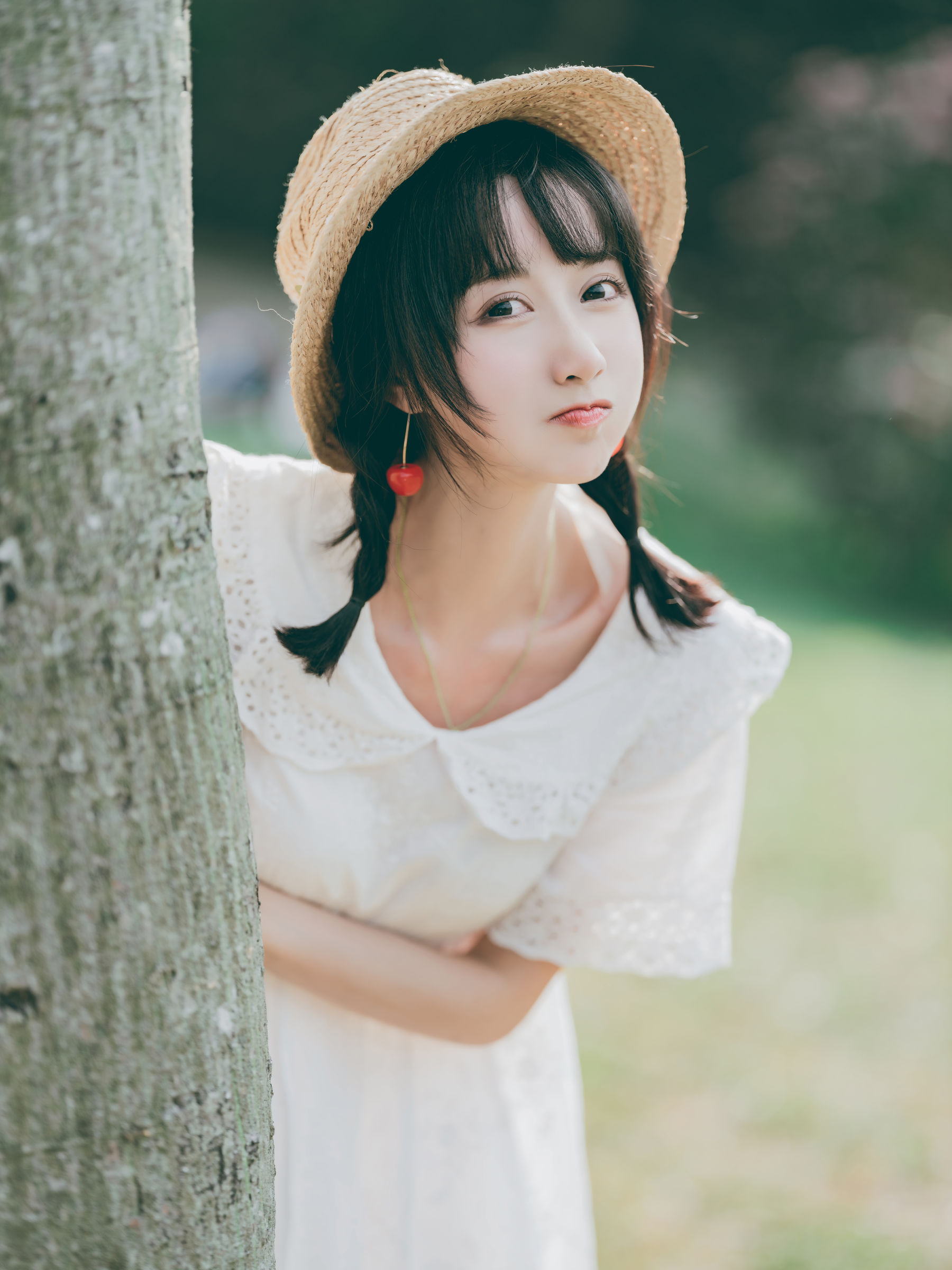 [福利COS] 萌系小姐姐木绵绵OwO - 夏日彩虹