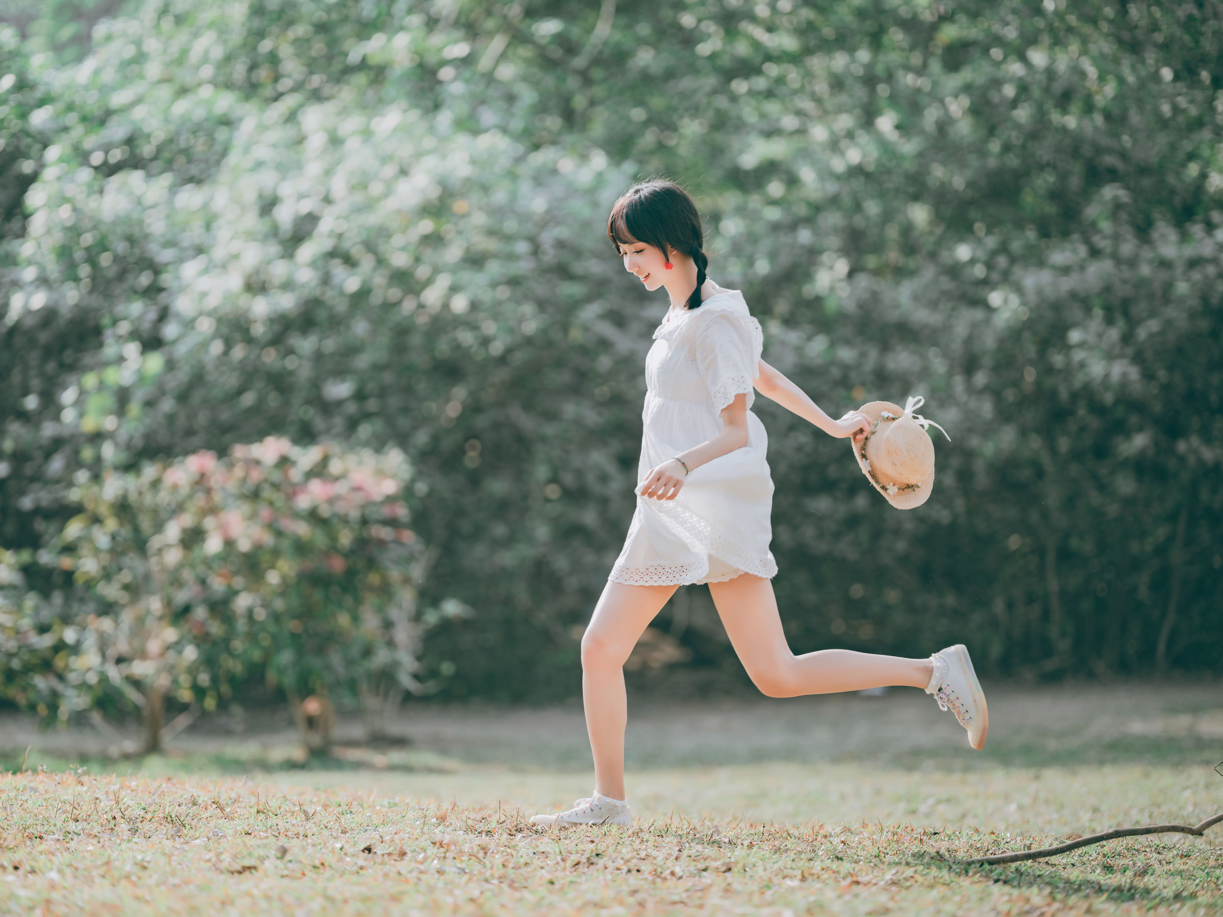 [福利COS] 萌系小姐姐木绵绵OwO - 夏日彩虹