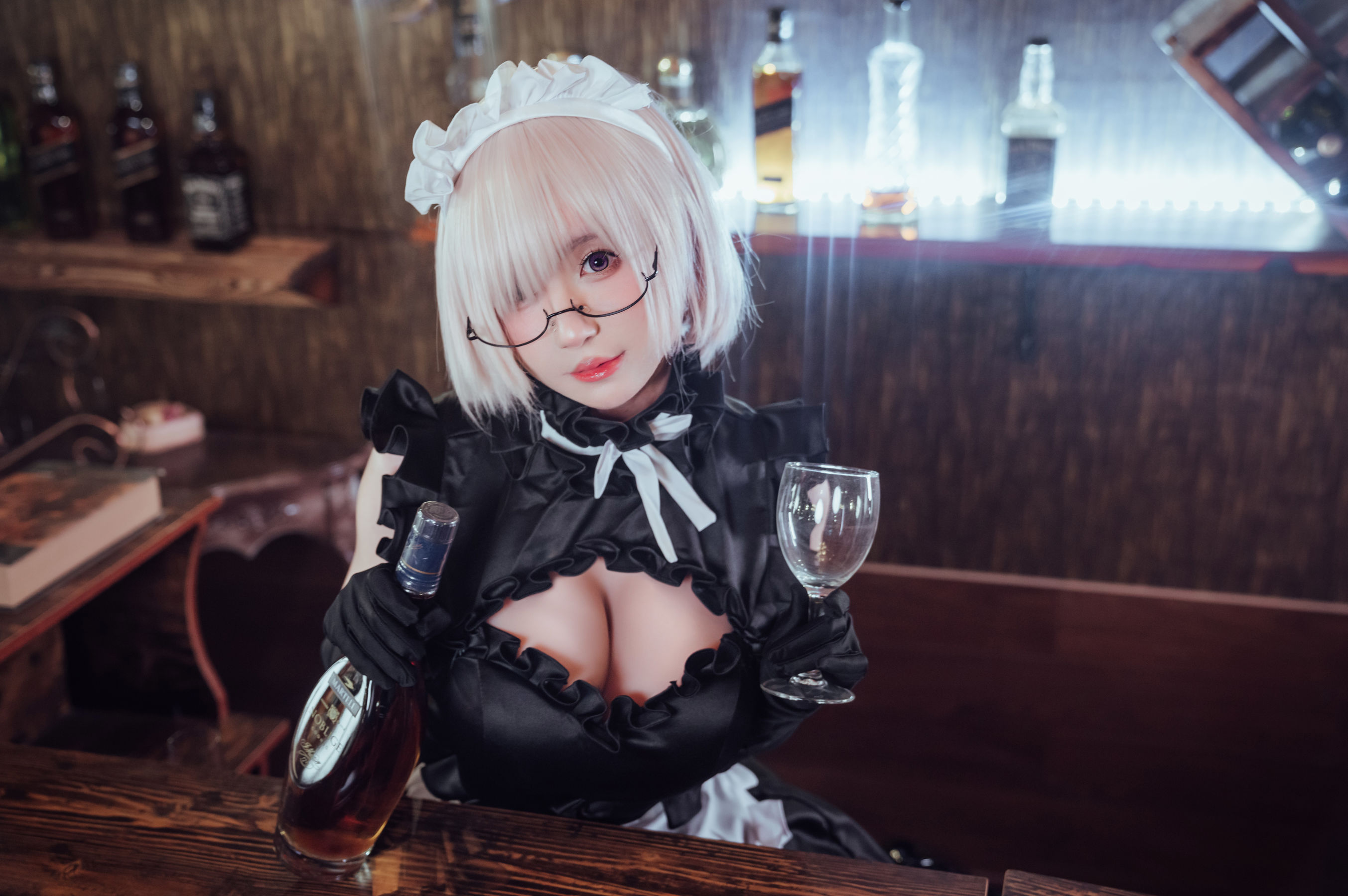 [福利COS] 西园寺南歌写真 - 玛修女仆