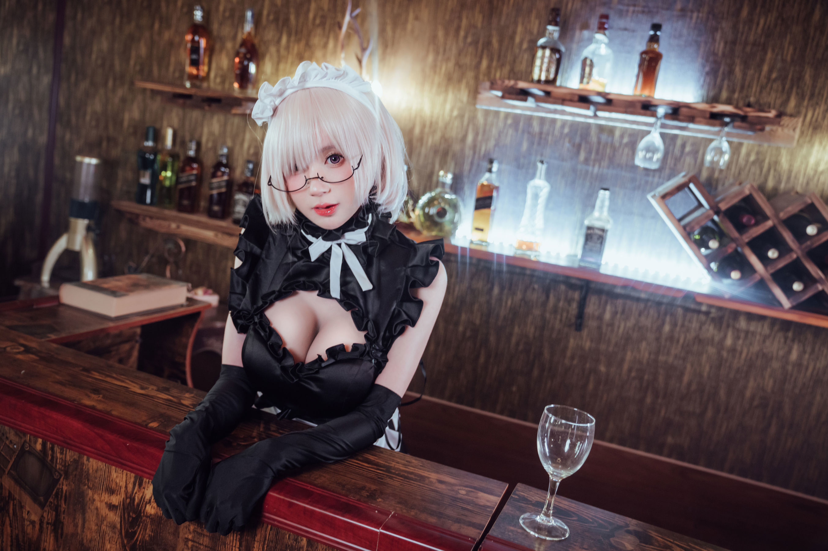 [福利COS] 西园寺南歌写真 - 玛修女仆