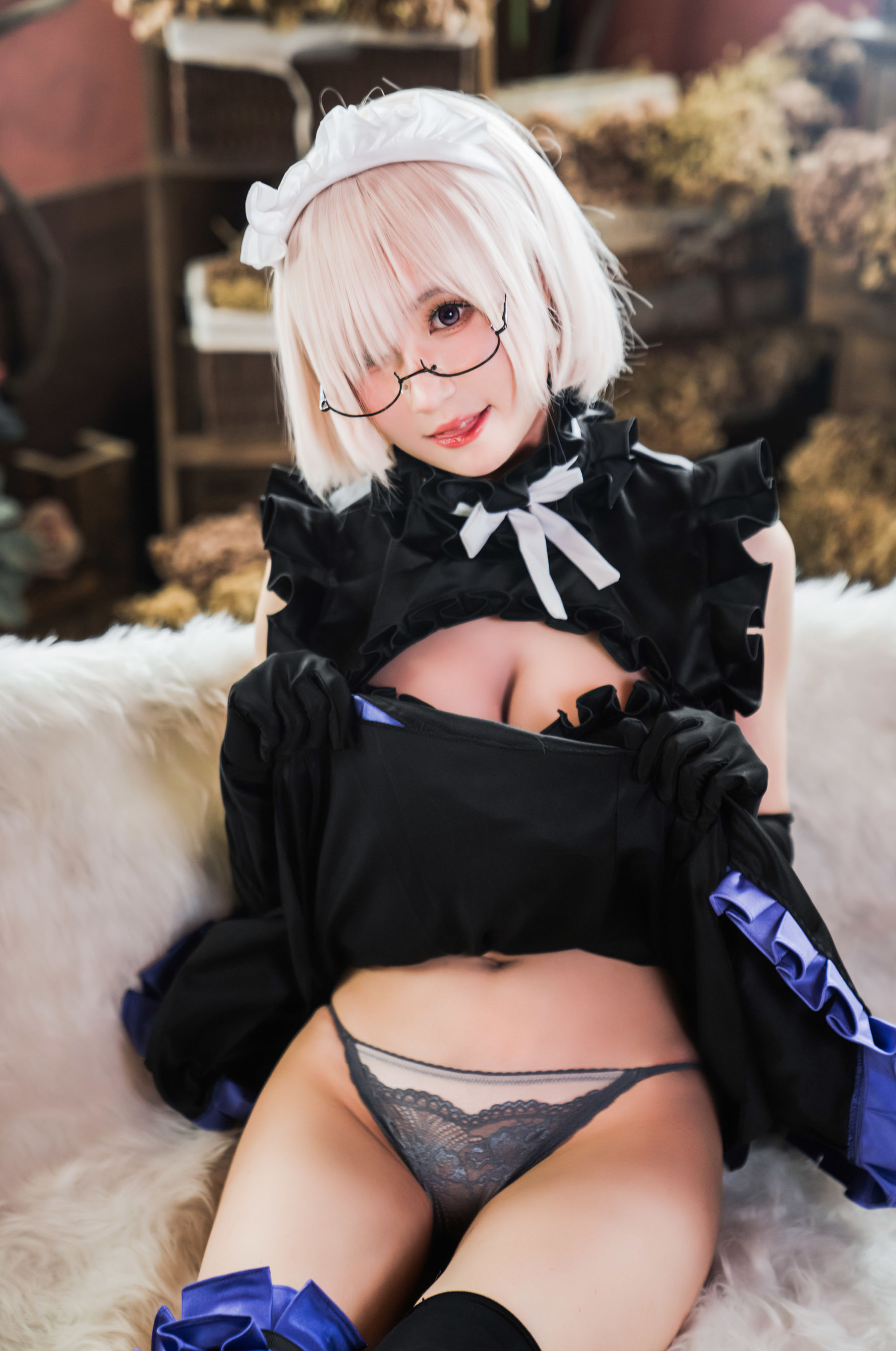 [福利COS] 西园寺南歌写真 - 玛修女仆