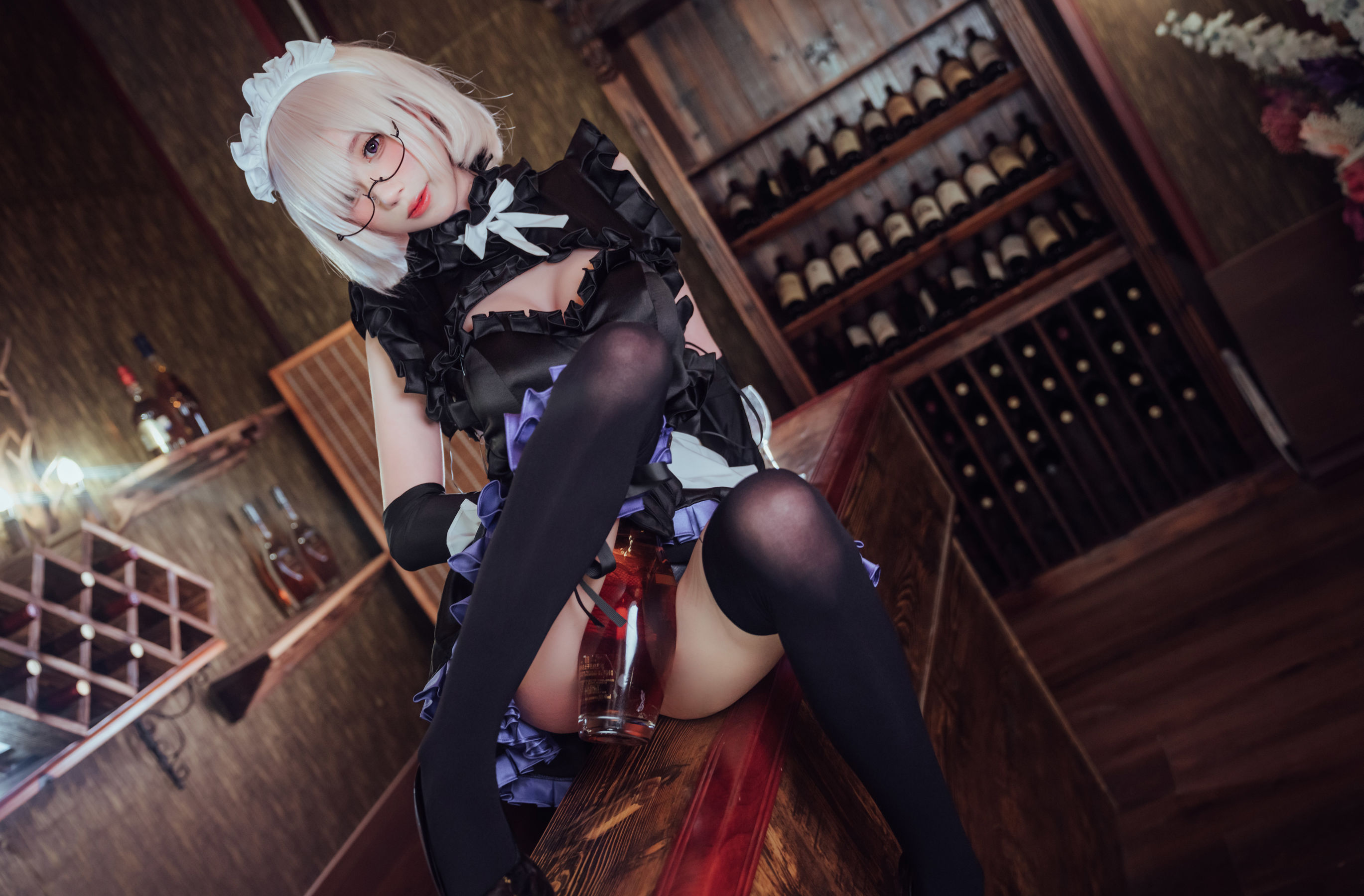 [福利COS] 西园寺南歌写真 - 玛修女仆