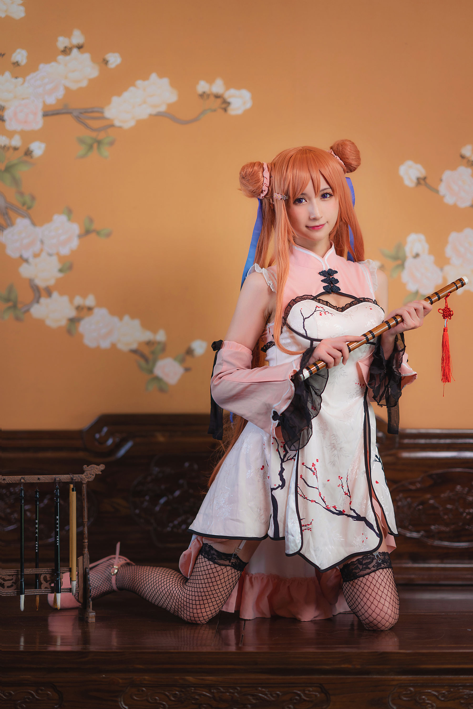 [福利COS] 贝儿酱Miki - 春梅COS