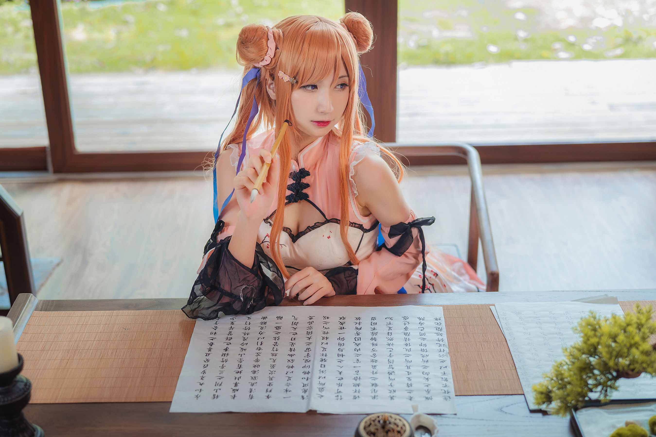 [福利COS] 贝儿酱Miki - 春梅COS