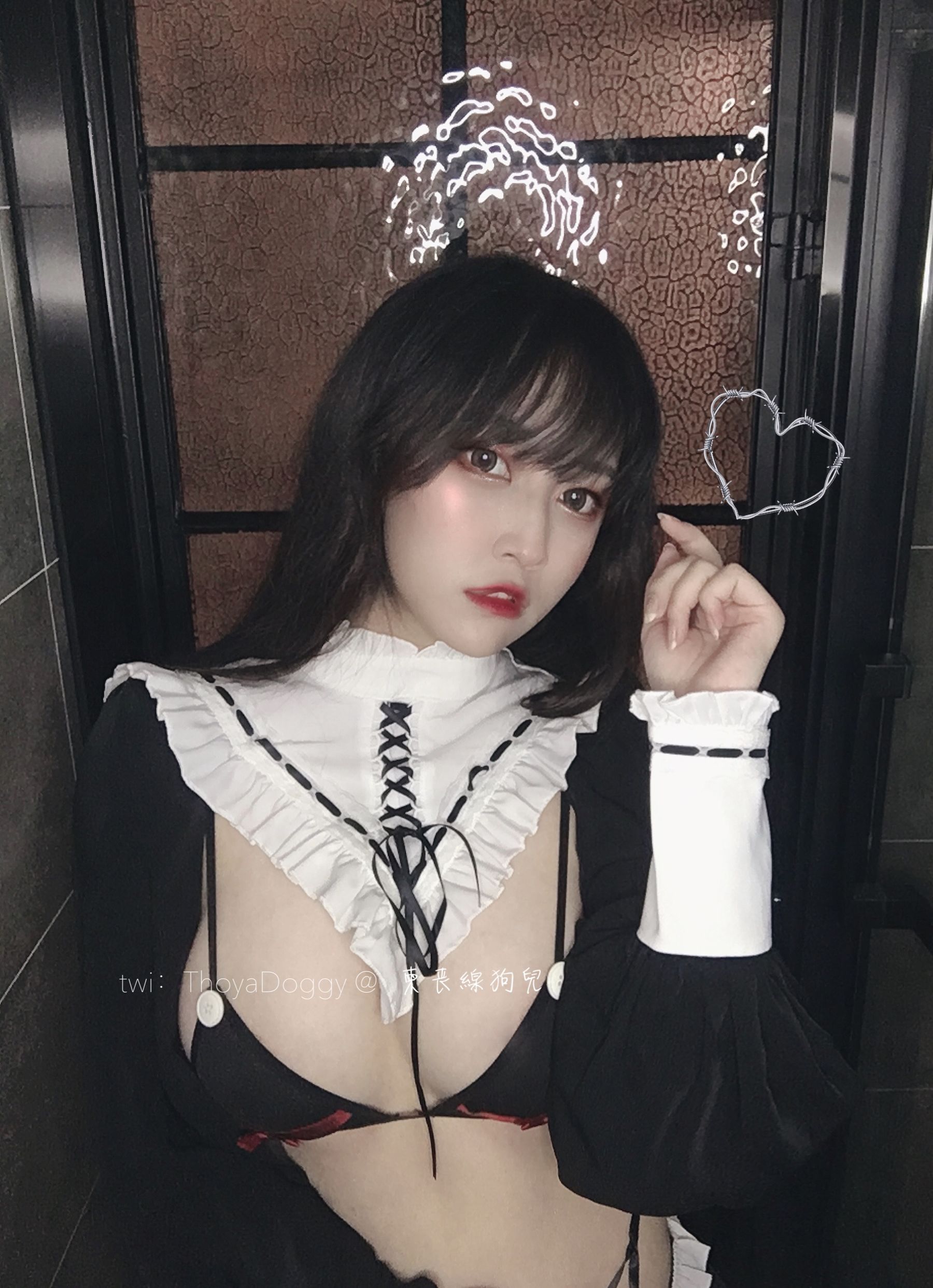[福利COS] 黑白无相 - 柬丧線狗兒