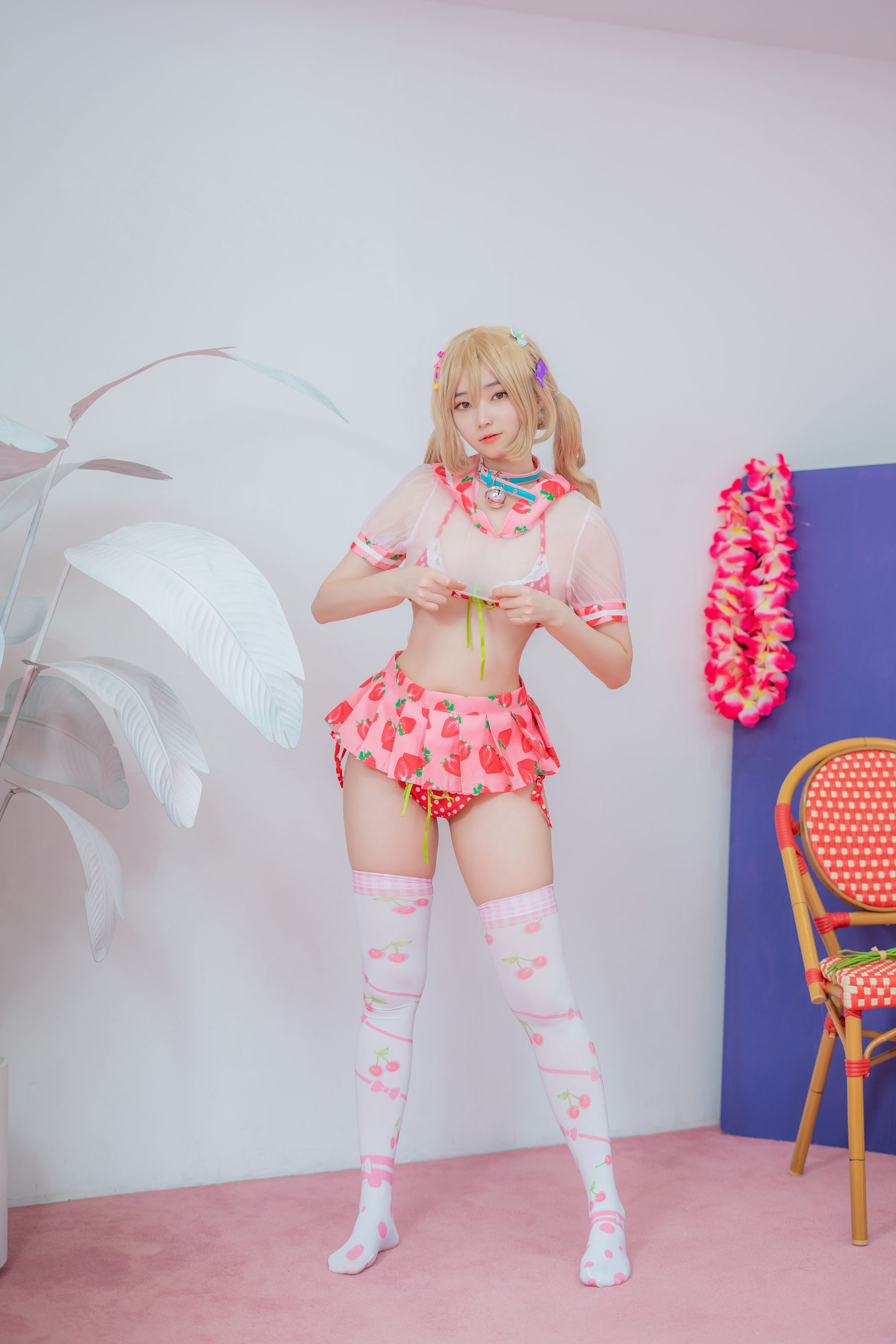 [CreamSoda]  Bambi - Over knee socks