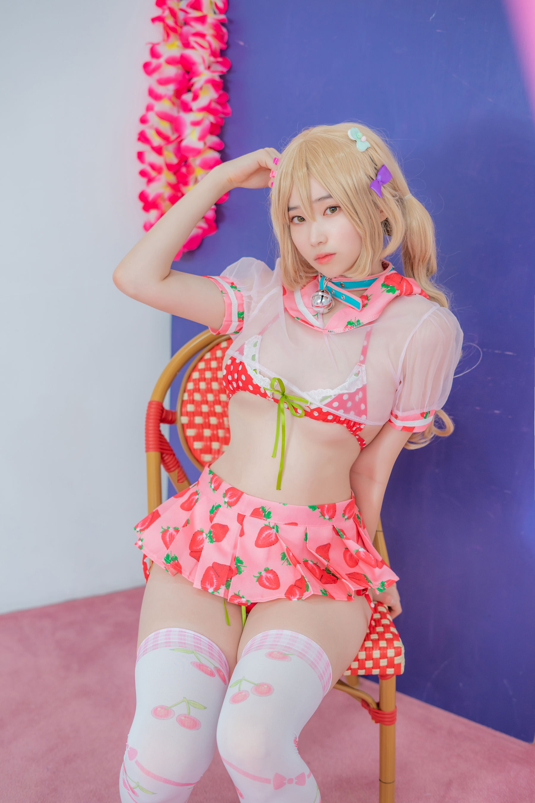 [CreamSoda]  Bambi - Over knee socks
