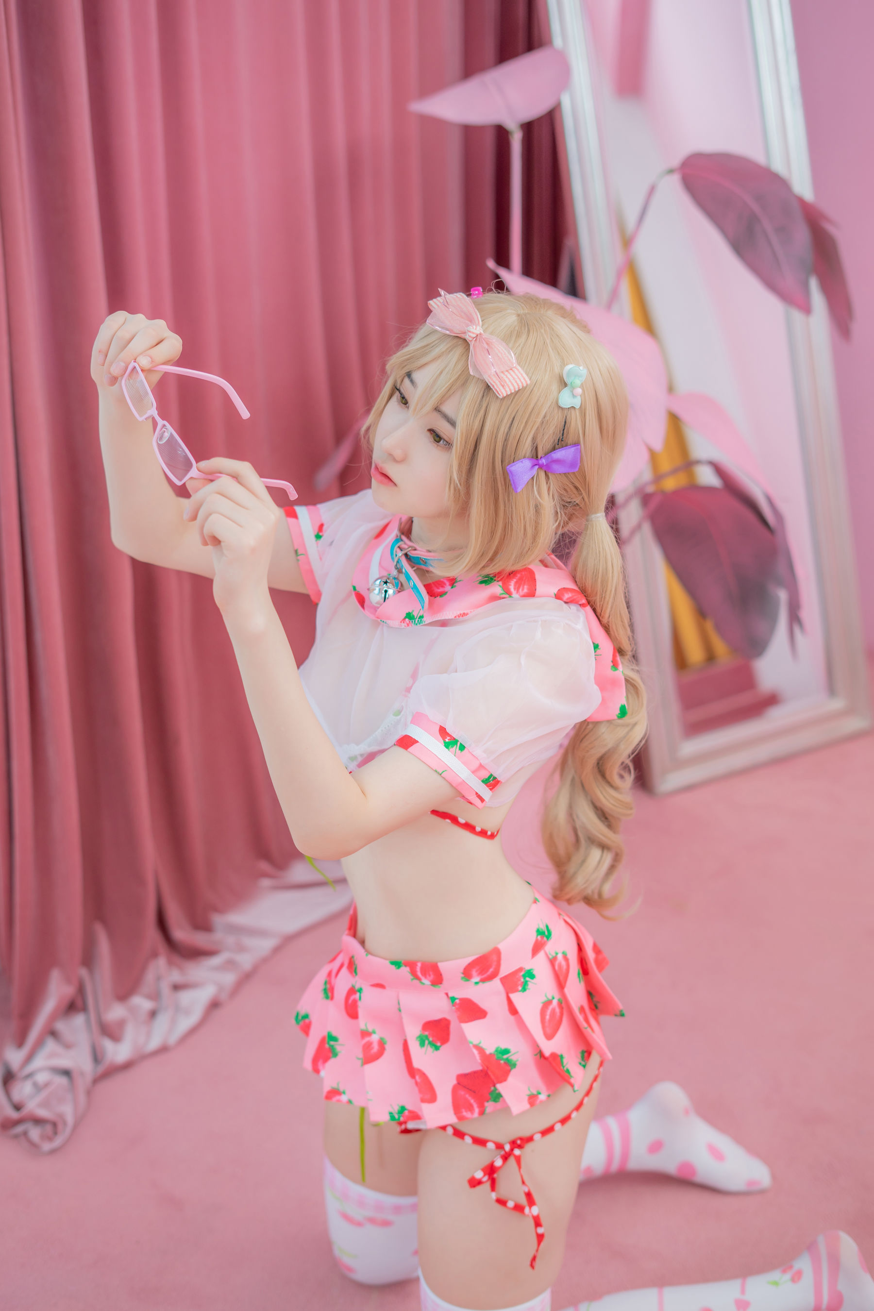 [CreamSoda]  Bambi - Over knee socks