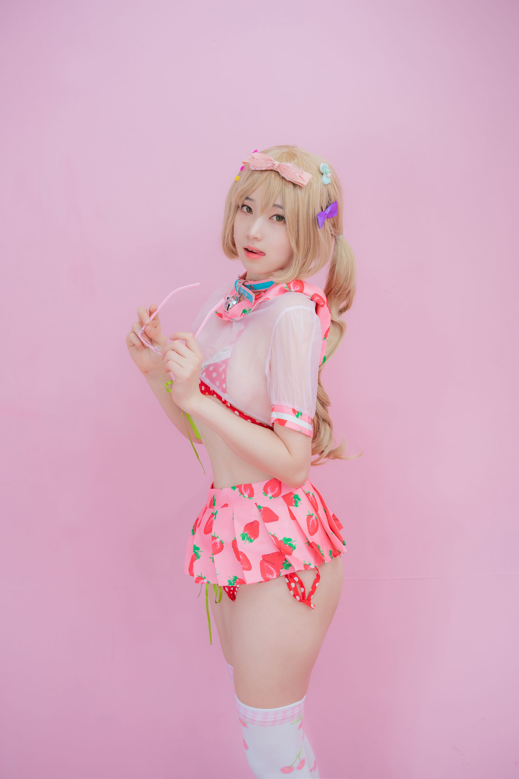 [CreamSoda]  Bambi - Over knee socks