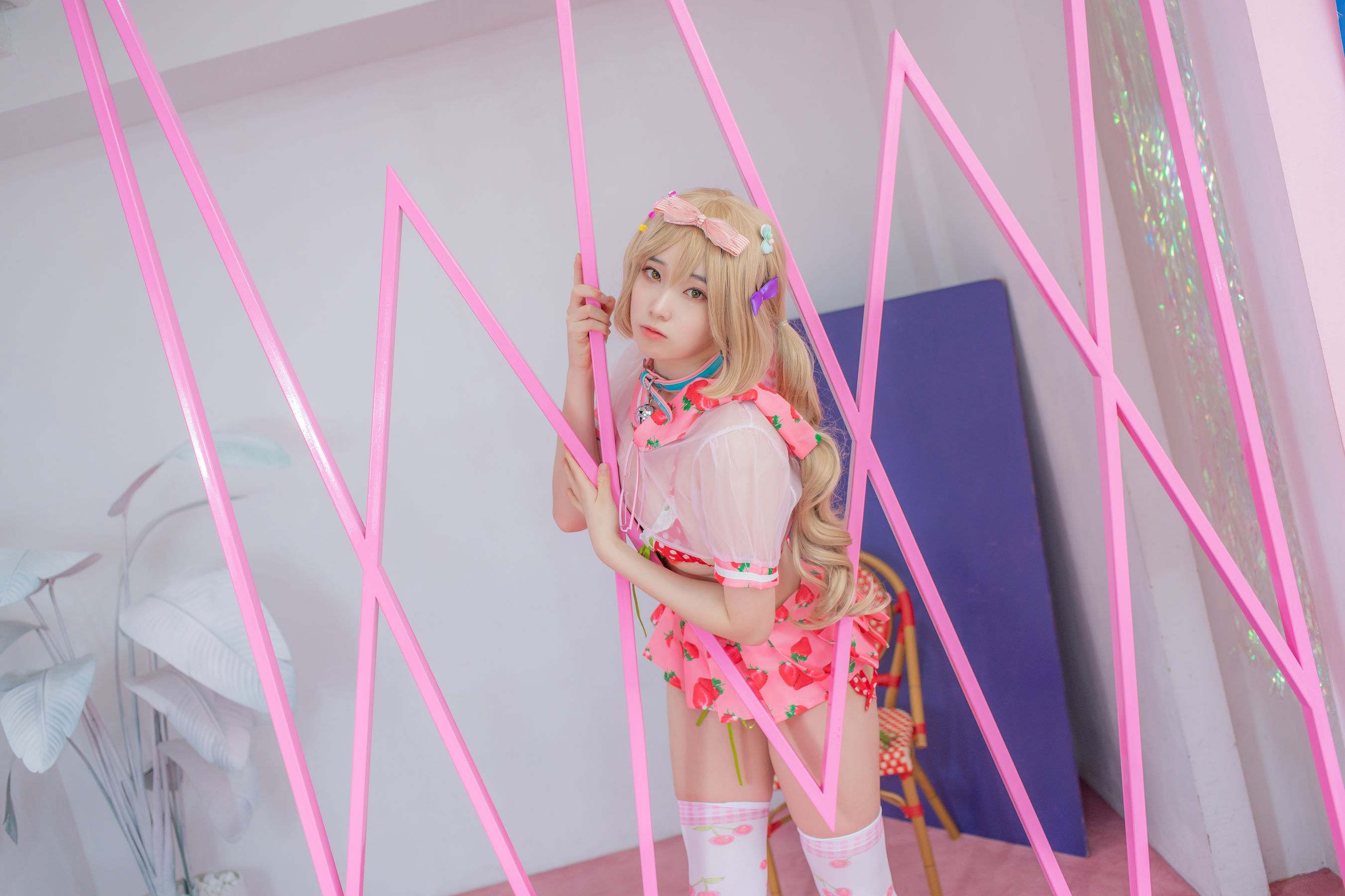 [CreamSoda]  Bambi - Over knee socks