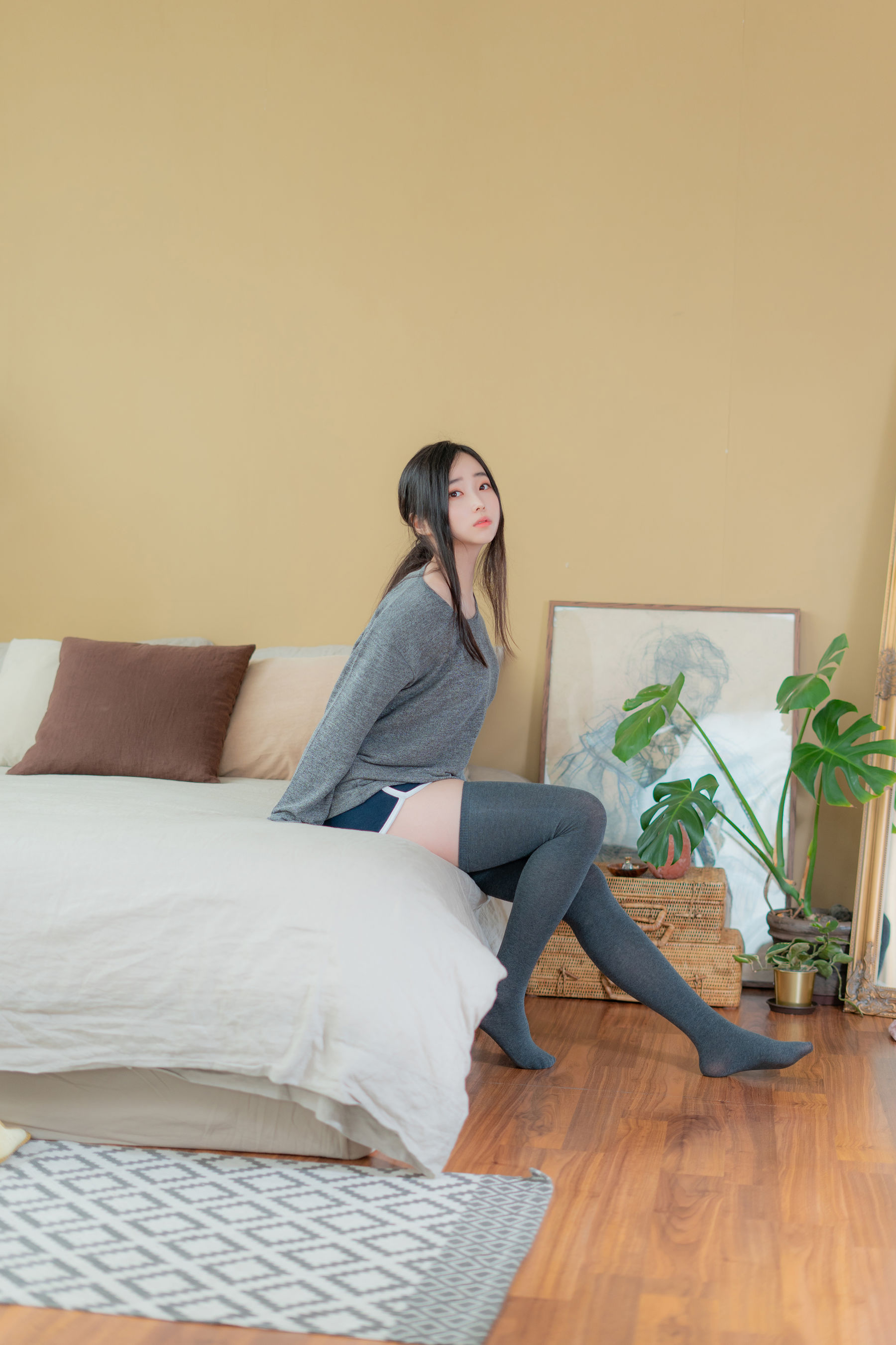 [CreamSoda]  Bambi - Over knee socks