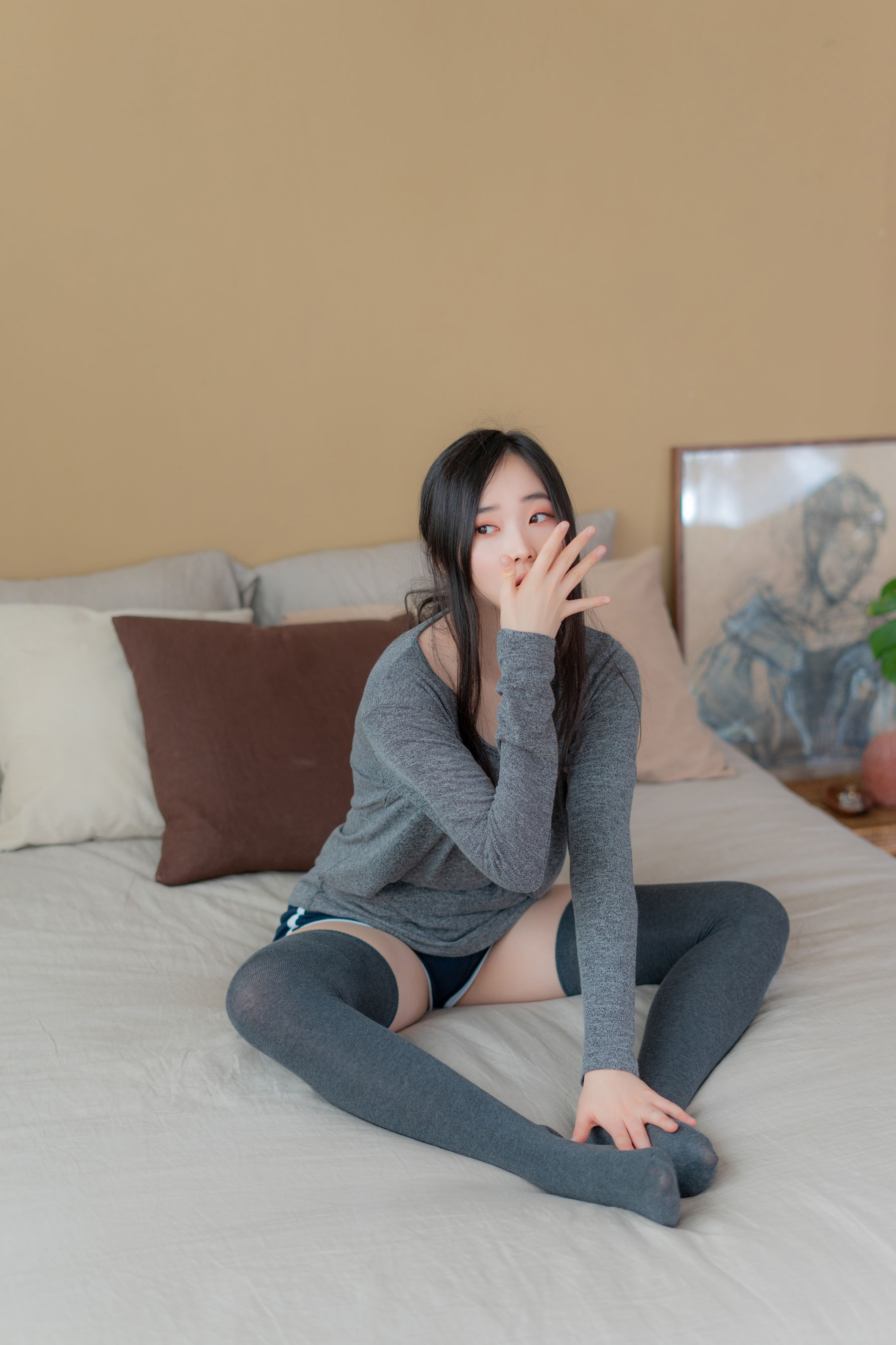 [CreamSoda]  Bambi - Over knee socks