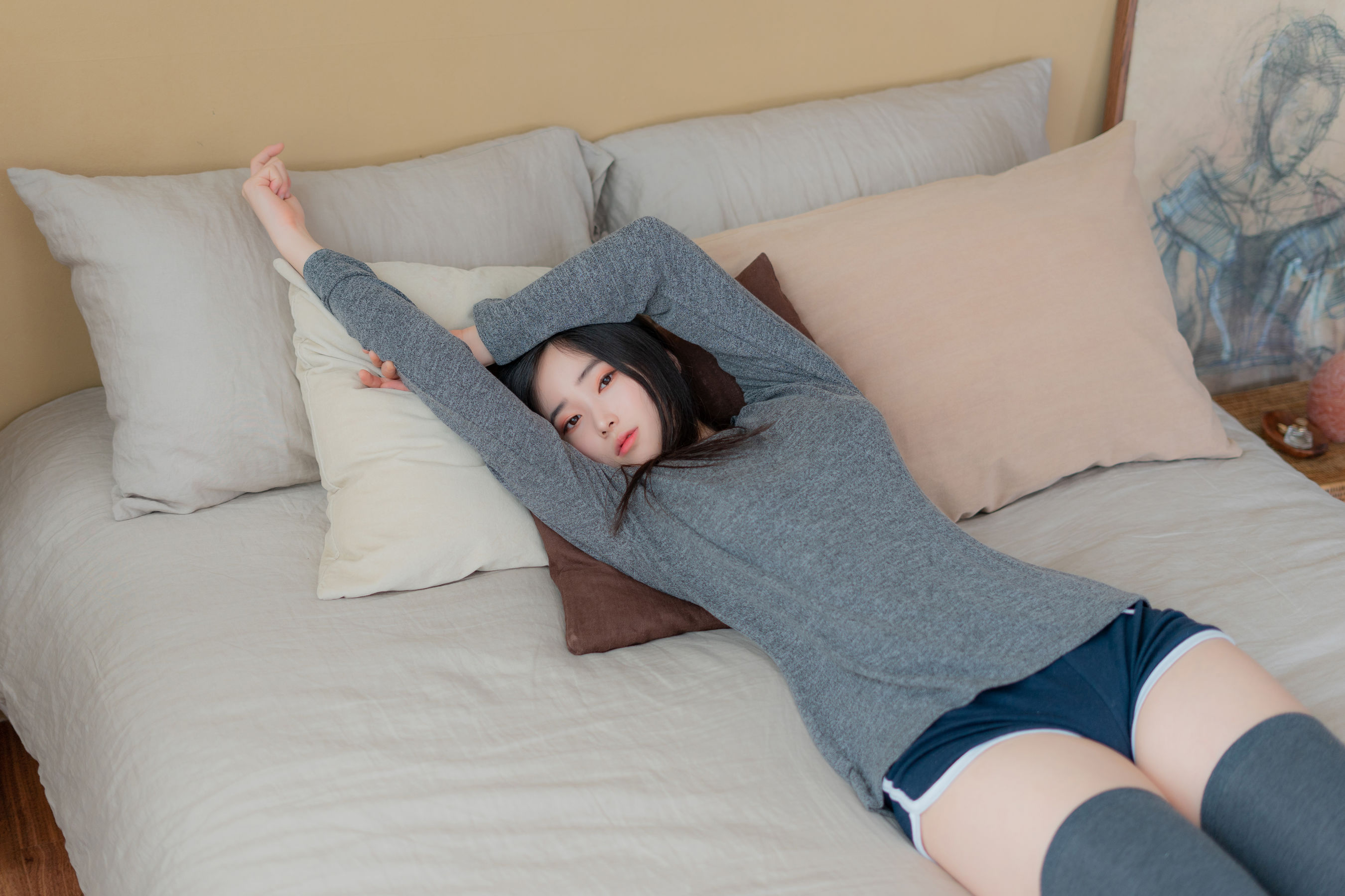 [CreamSoda]  Bambi - Over knee socks