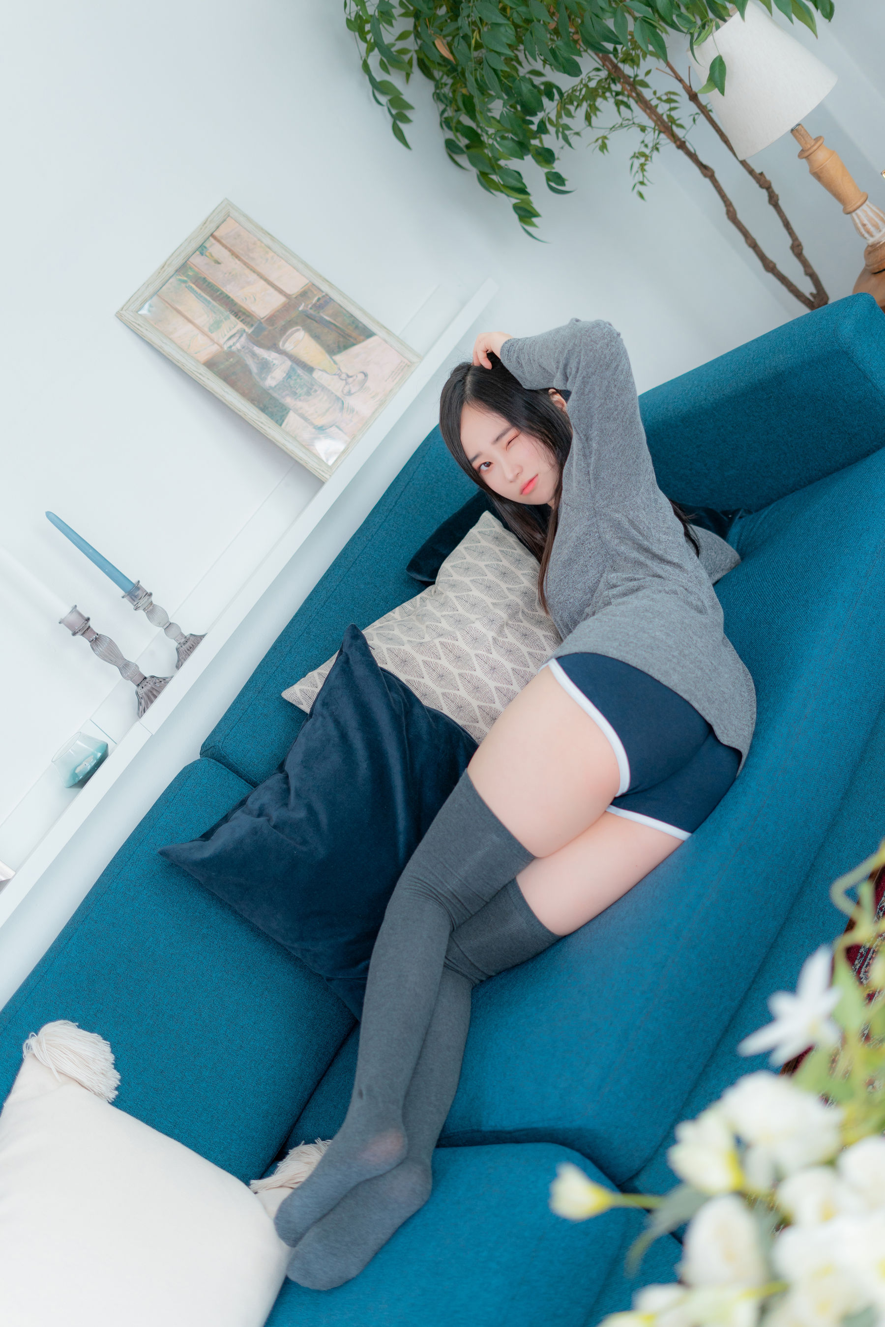 [CreamSoda]  Bambi - Over knee socks